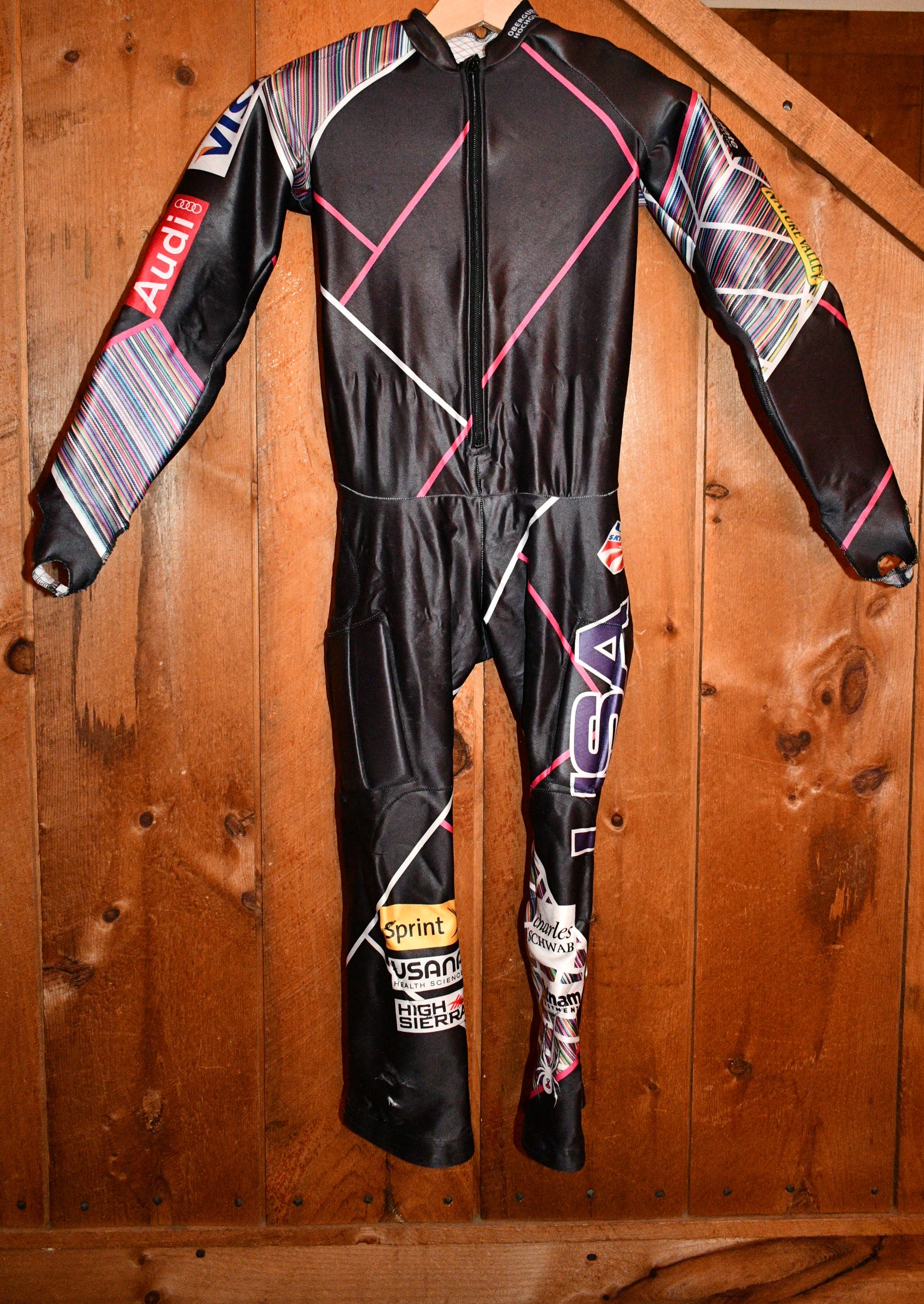 Spyder GS Ski Racesuit Downhill Race Suit FIS mens SMALL usst SWITZERLAND SidelineSwap