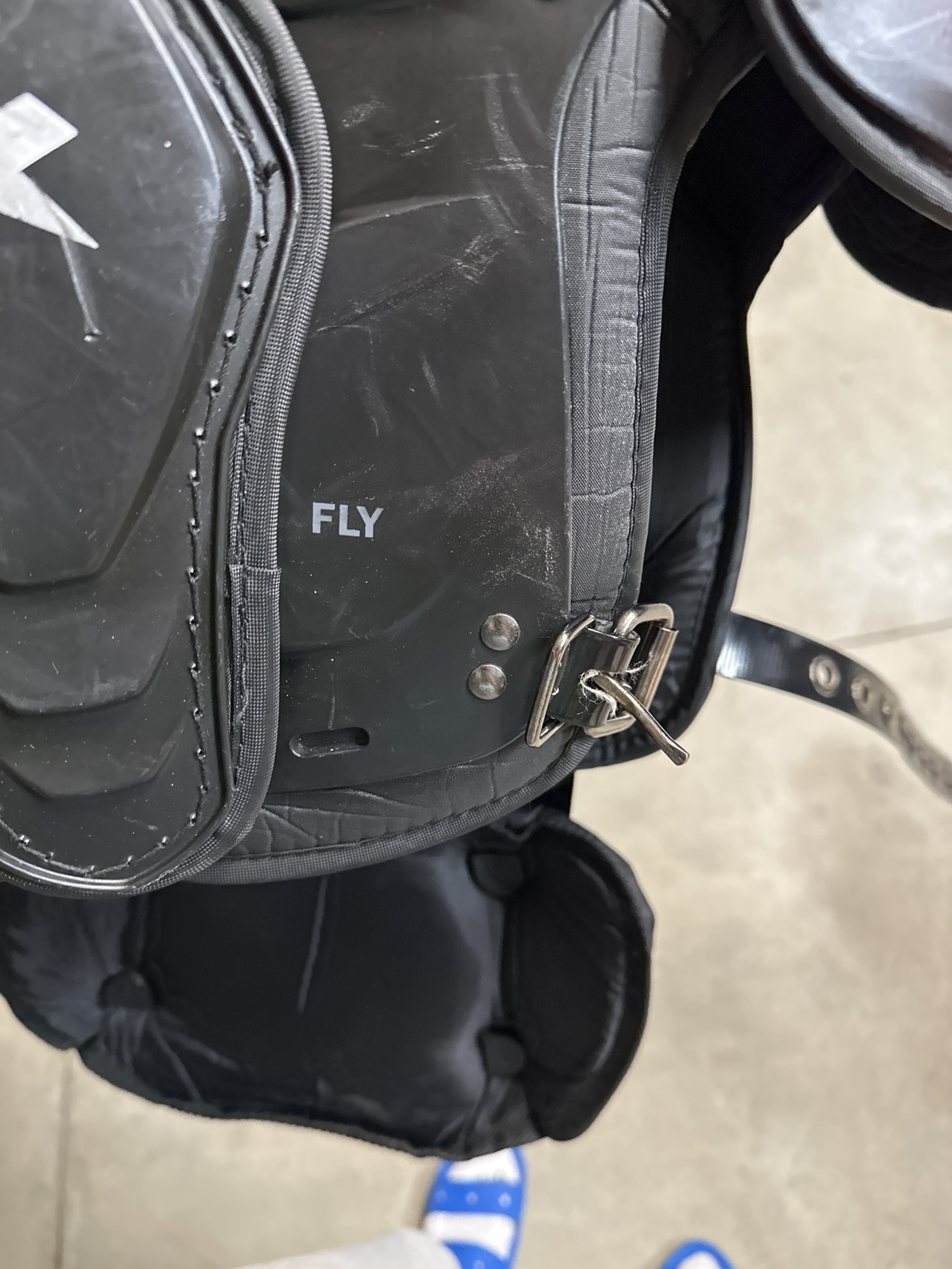 Large Xenith Fly Shoulder Pads With Back Plate SidelineSwap