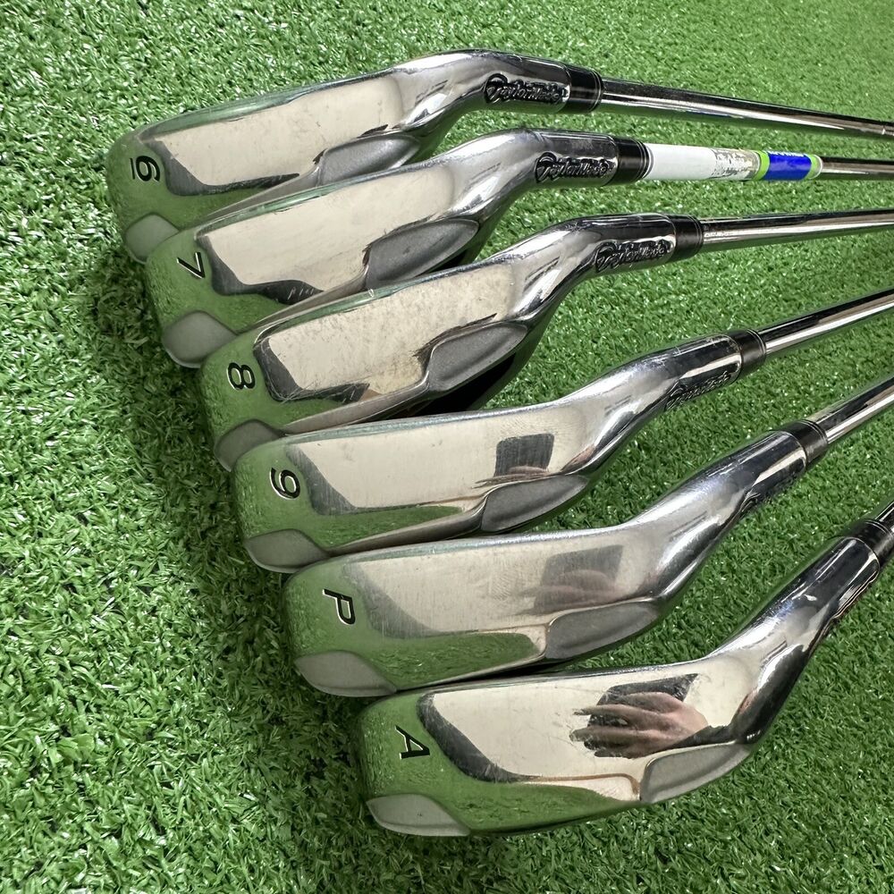TaylorMade Burner Plus 6PW AW Iron Set Steel Regular Flex RH