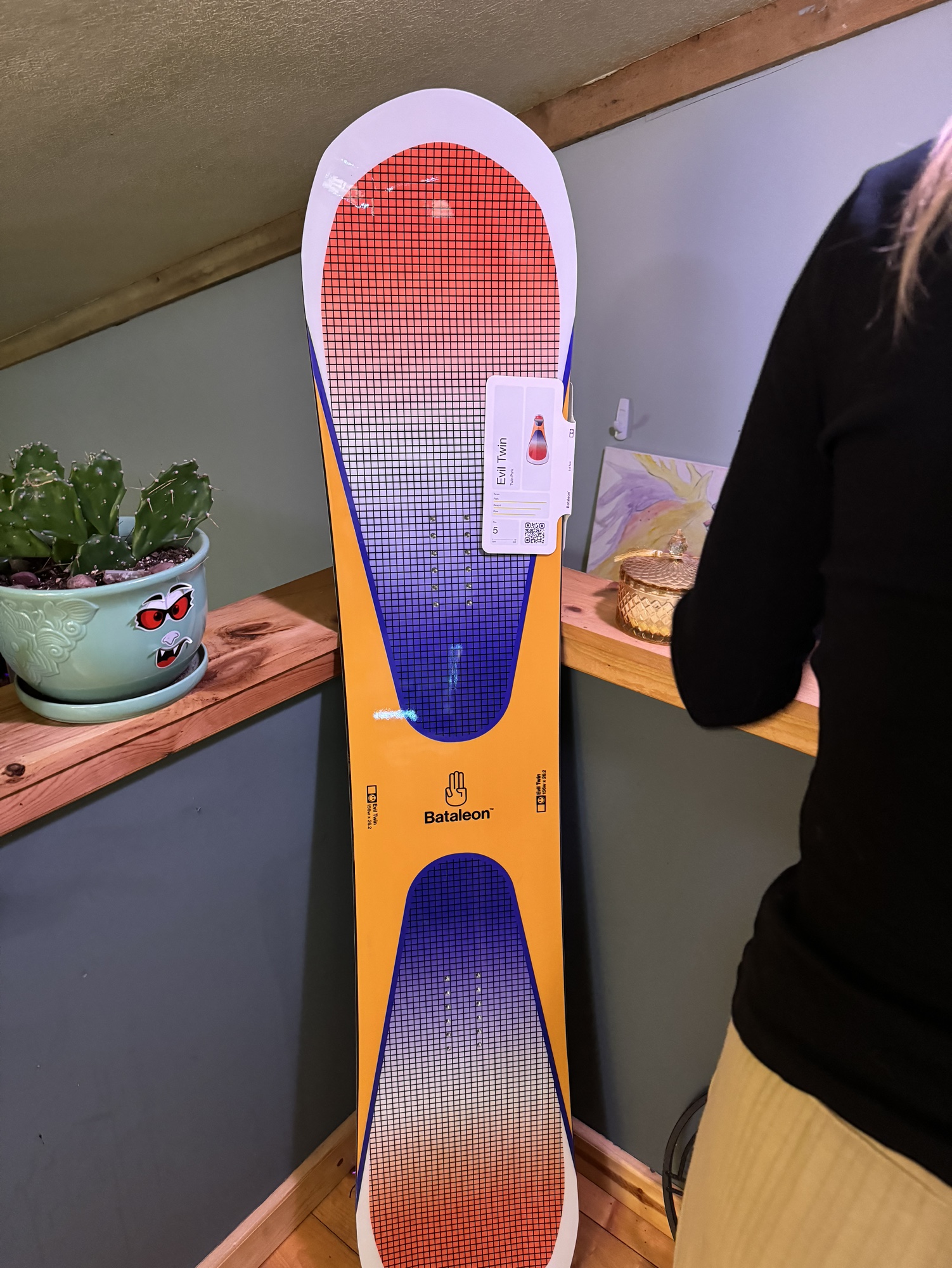 Men's Without Bindings Medium Flex True Twin Evil twin Snowboard