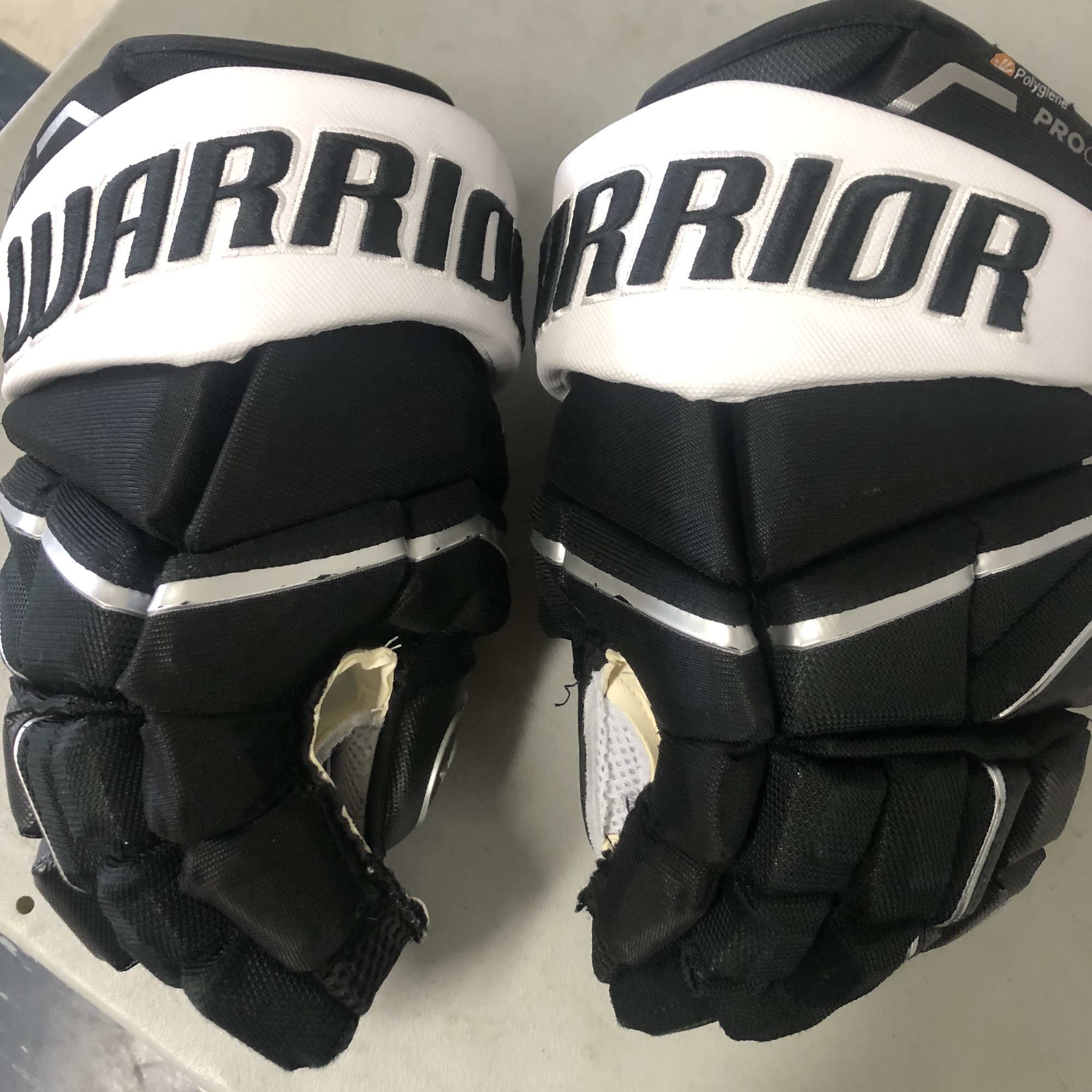 Repalmed WARRIOR Alpha LXPro 13” Black/White gloves SidelineSwap