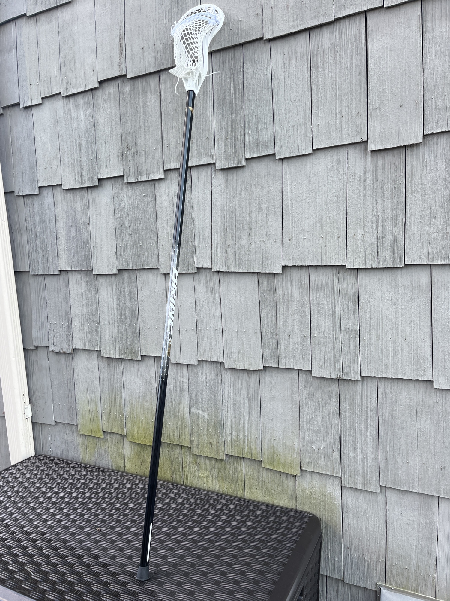 New Custom Strung Brine F55 Scandium Defense Shaft with Adidas Blockade