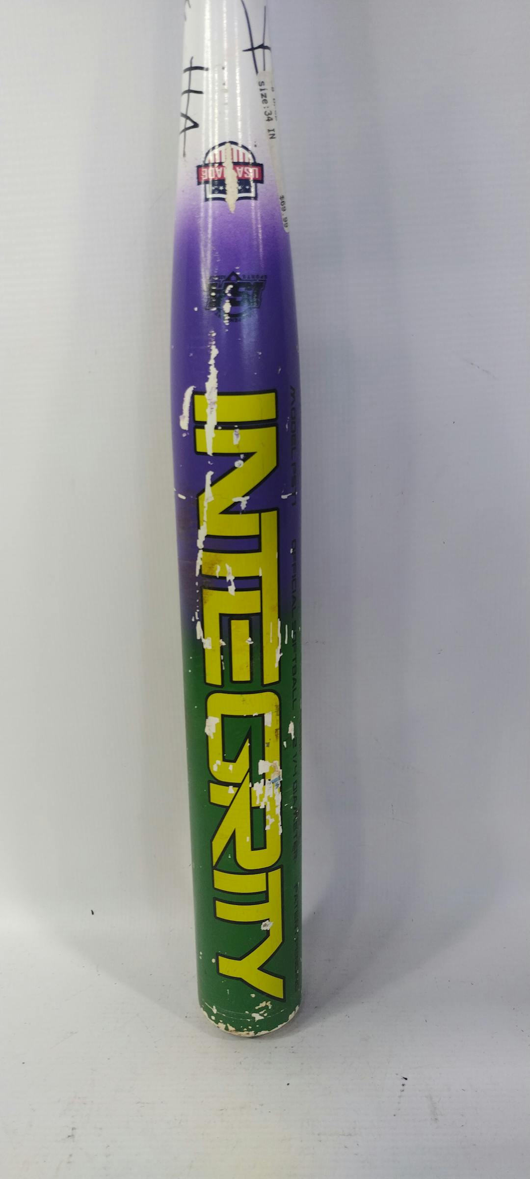 Used Pure Integrity Pst1 34" 8 Drop Slowpitch Bats SidelineSwap