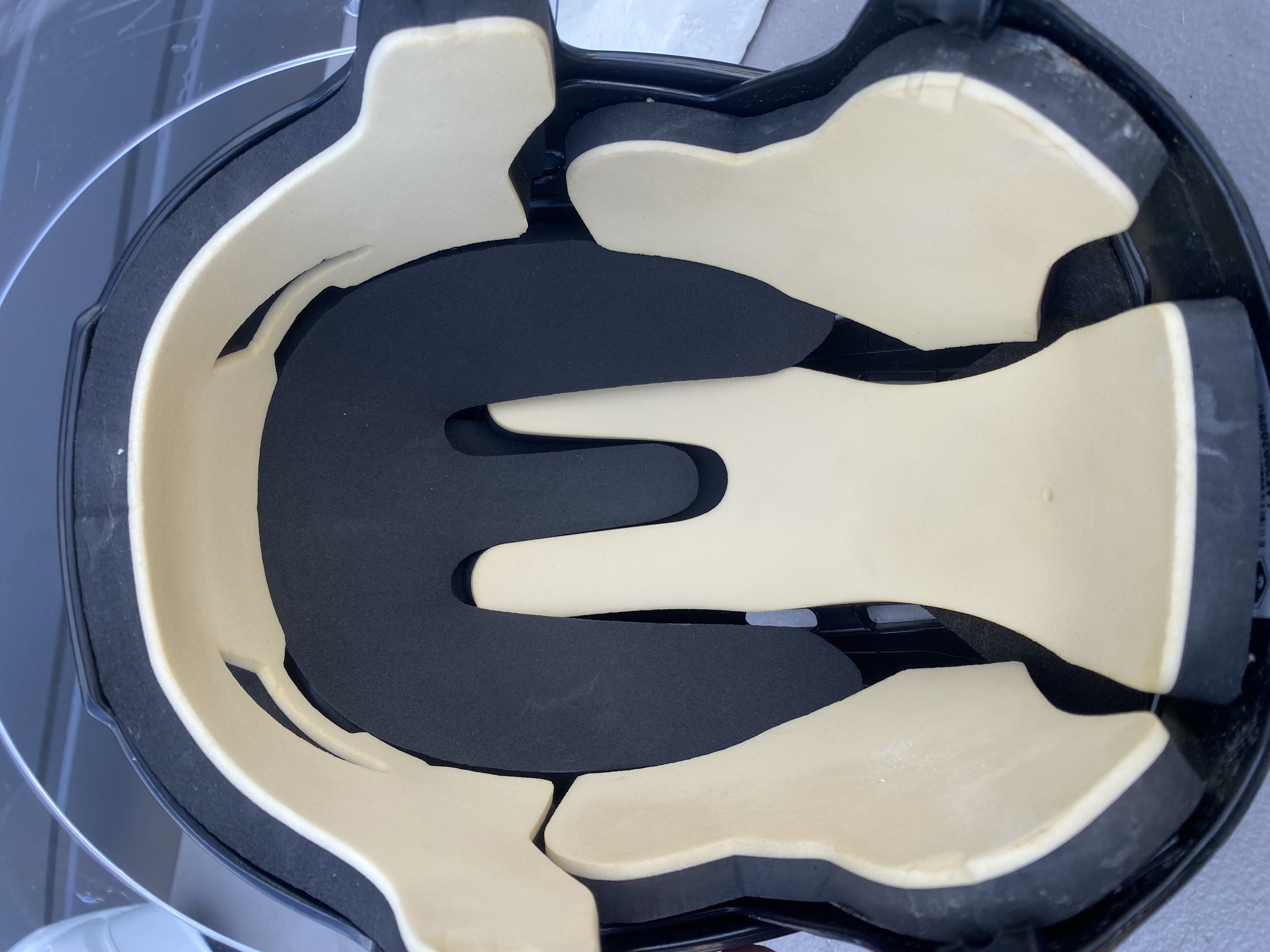 CCM Vector V08 Pro Stock Hockey Helmet Bauer Visor Combo Small Black