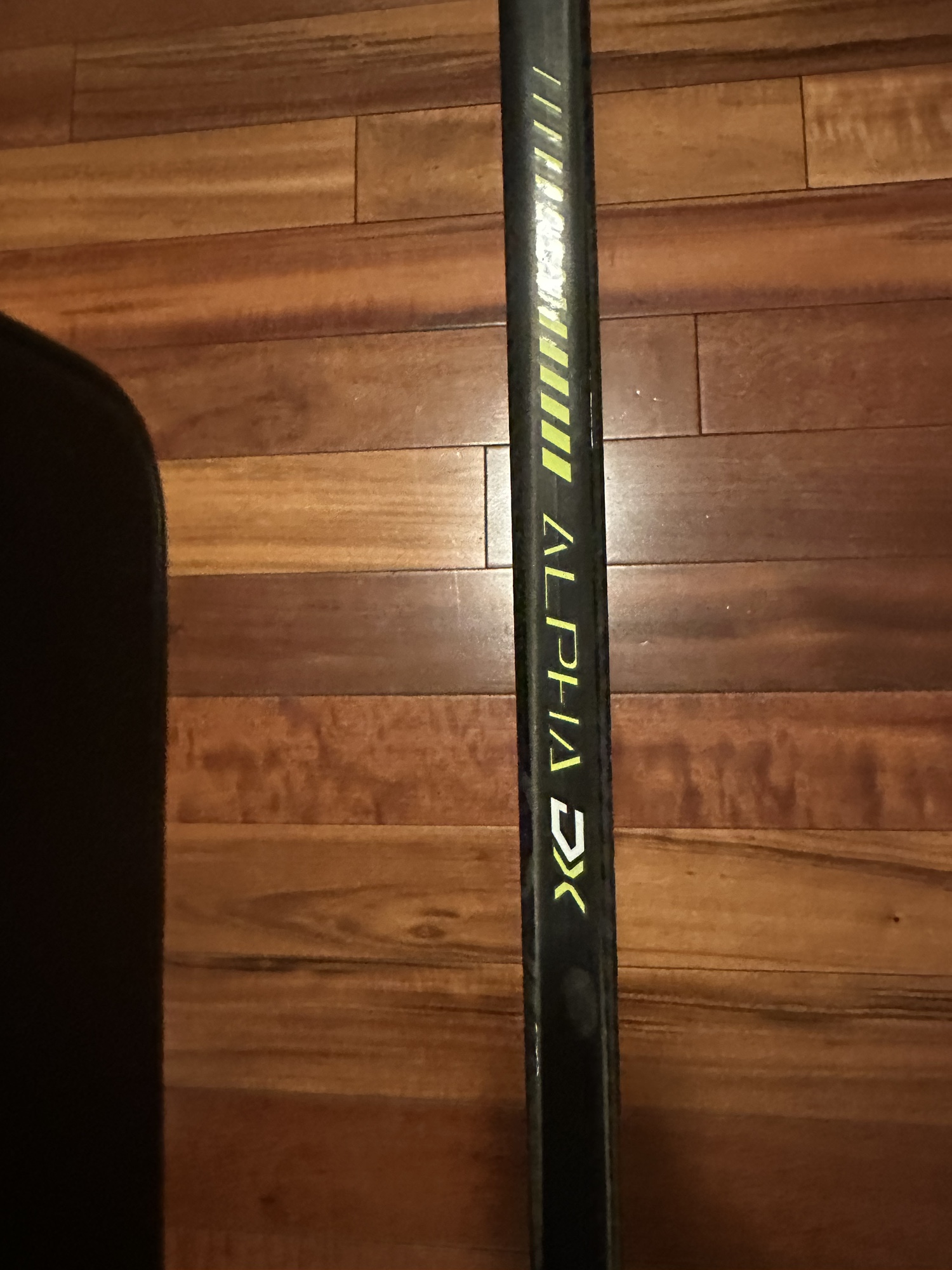 Warrior Alpha DX Senior Stick Right Hand W03 75 flex grip SidelineSwap