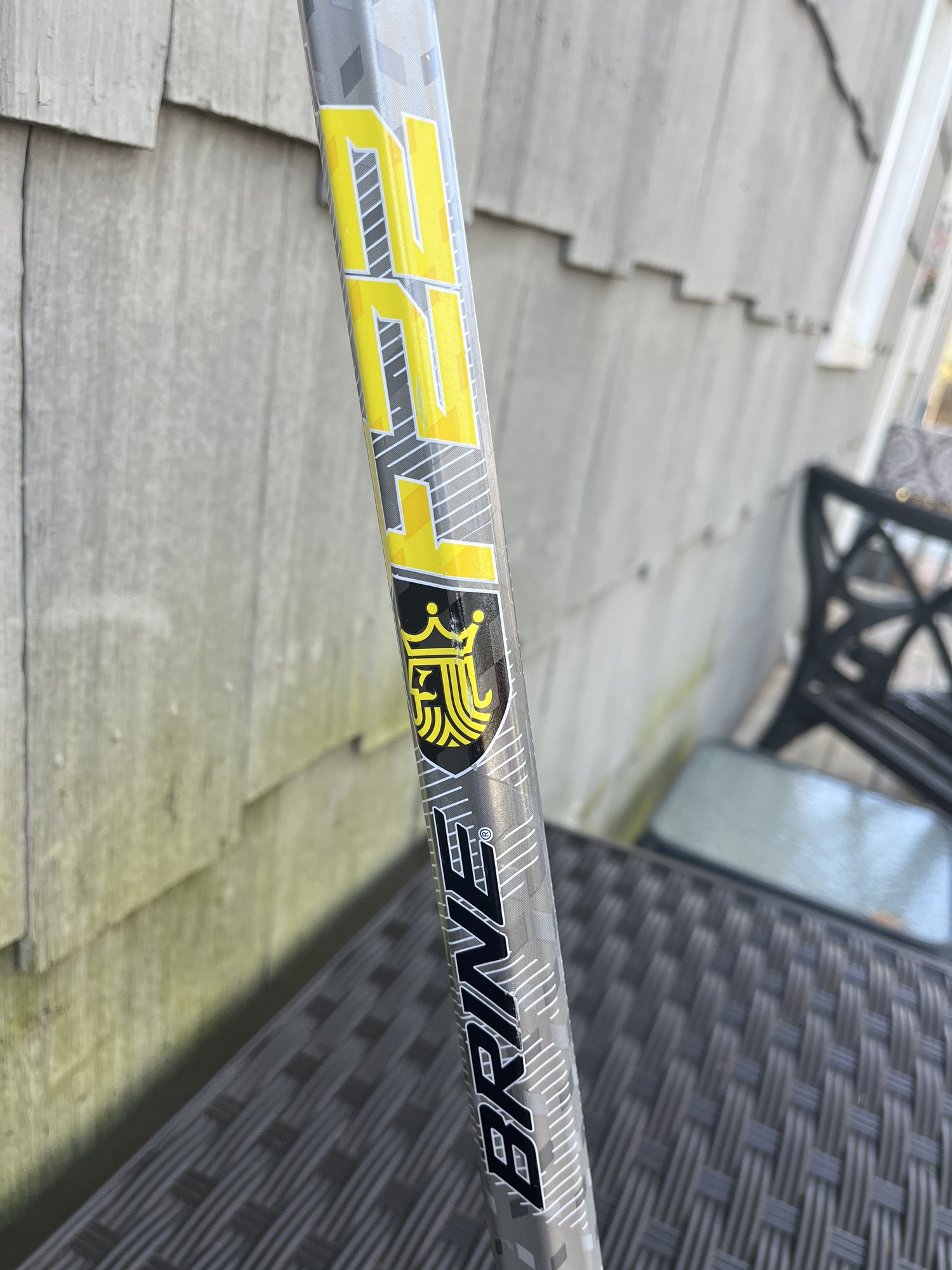 New Custom Strung Brine F22 Shaft & Adidas Enrayge Head w/ Signature
