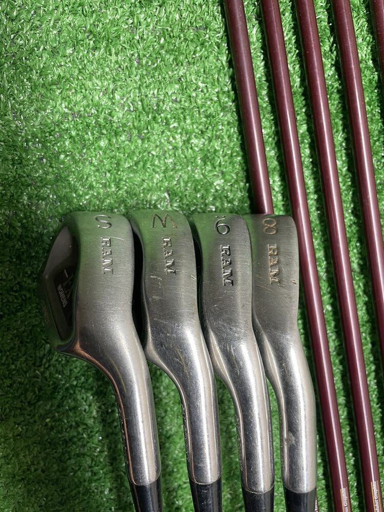 Ladies RAM FX Oversize Iron Set 3PW + SW Graphite Shafts RH SidelineSwap