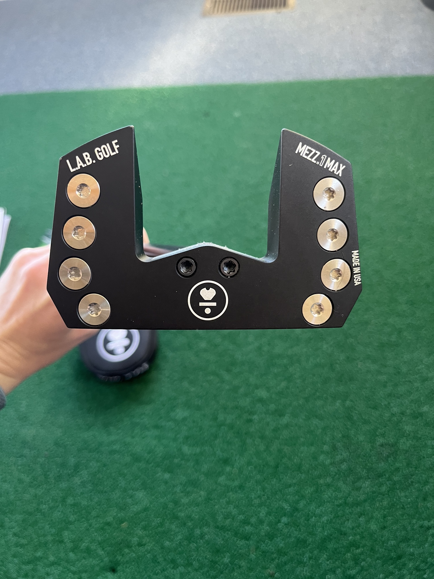 LAB Golf Mezz 1 Max Putter 34 Inch NEW cover stock black steel shaft