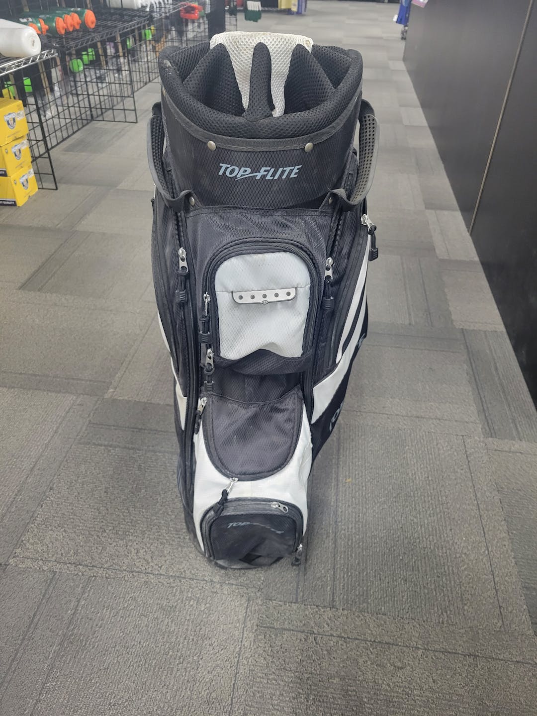 Used Top Flite Cart Bag Golf Cart Bags SidelineSwap