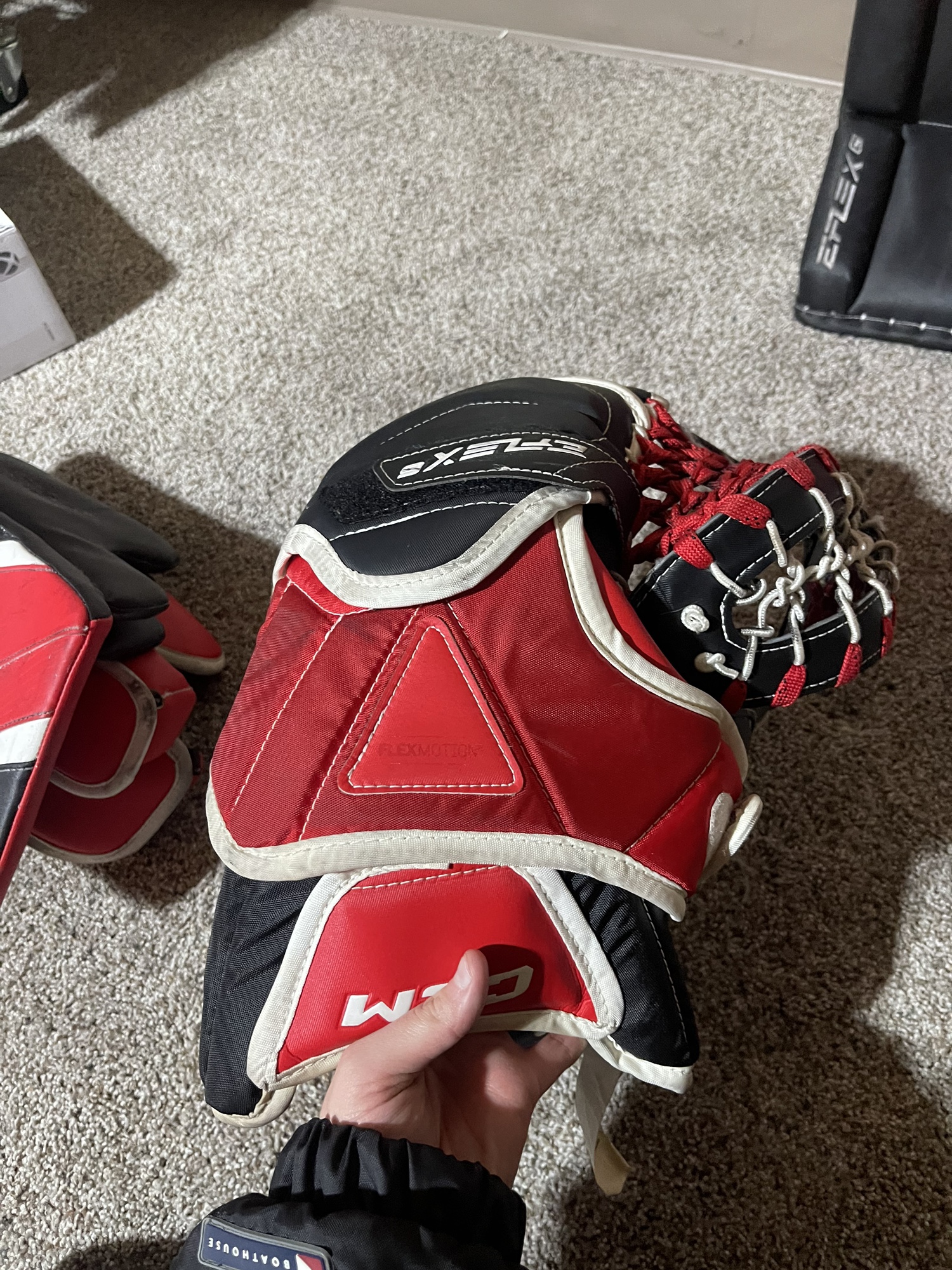 Used 34" Regular Pro Stock Eflex 6 Goalie Full Set SidelineSwap