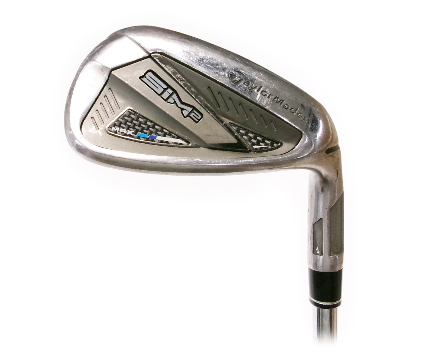 Irons Graphite TaylorMade SIM2 Max 6 Iron - Steel Shaft KBS Max 85