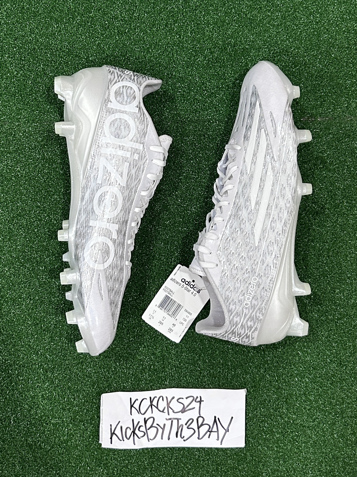 adidas - adidas“adizero 5 STAR 8.0“ホワイト/ゴールド Lサイズ adidas - adidas“adizero 5 STAR 8.0“ホワイト/ゴールド Lサイズ