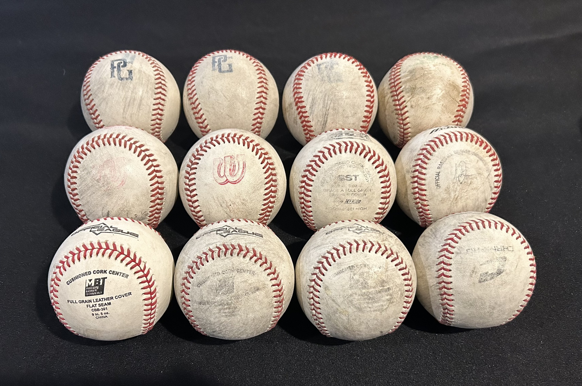 Baseballs Mizuno, Diamond, Rawlings, Wilson SidelineSwap