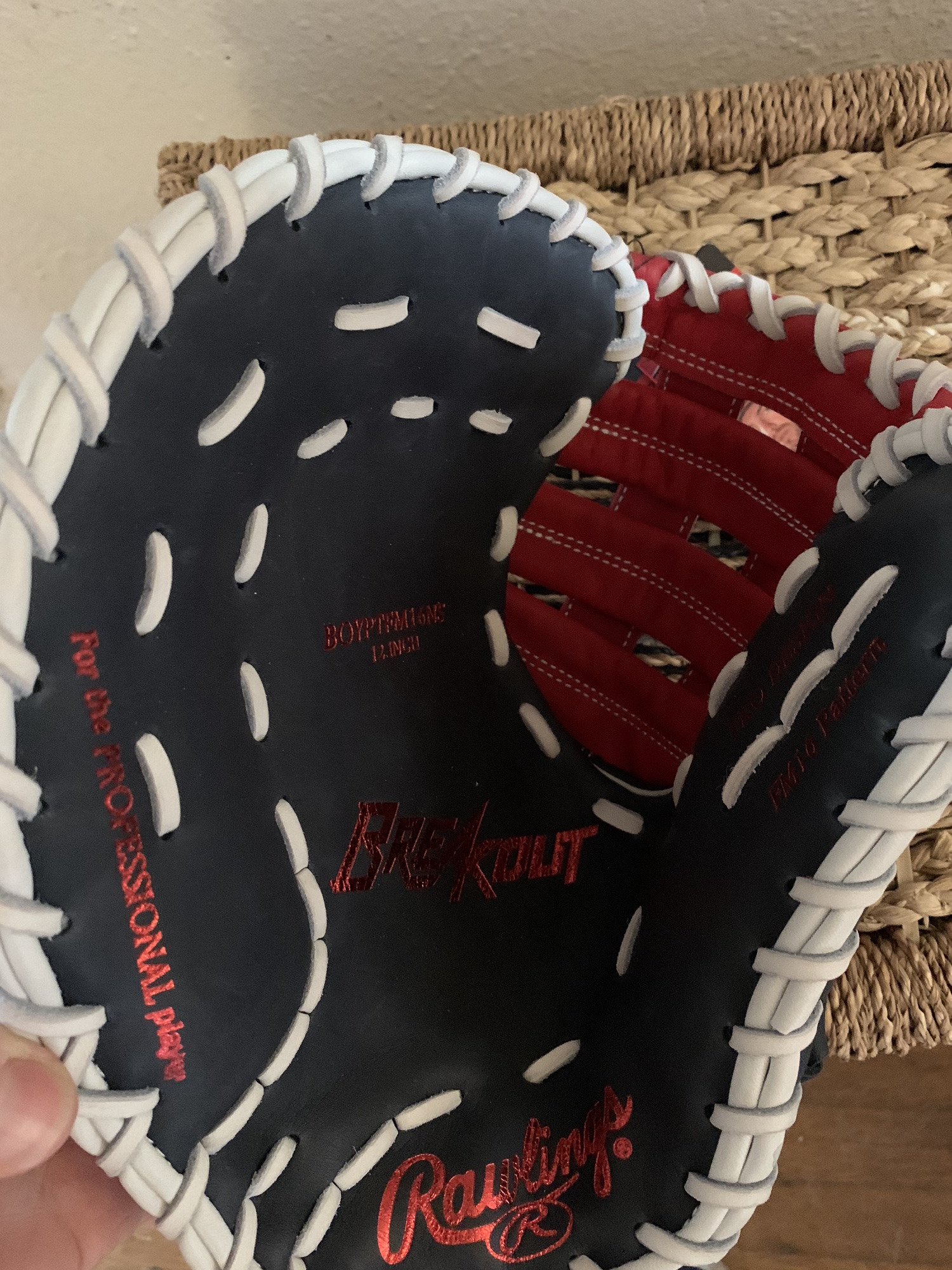 New First Base 12" Rawlings Breakout Baseball Glove SidelineSwap