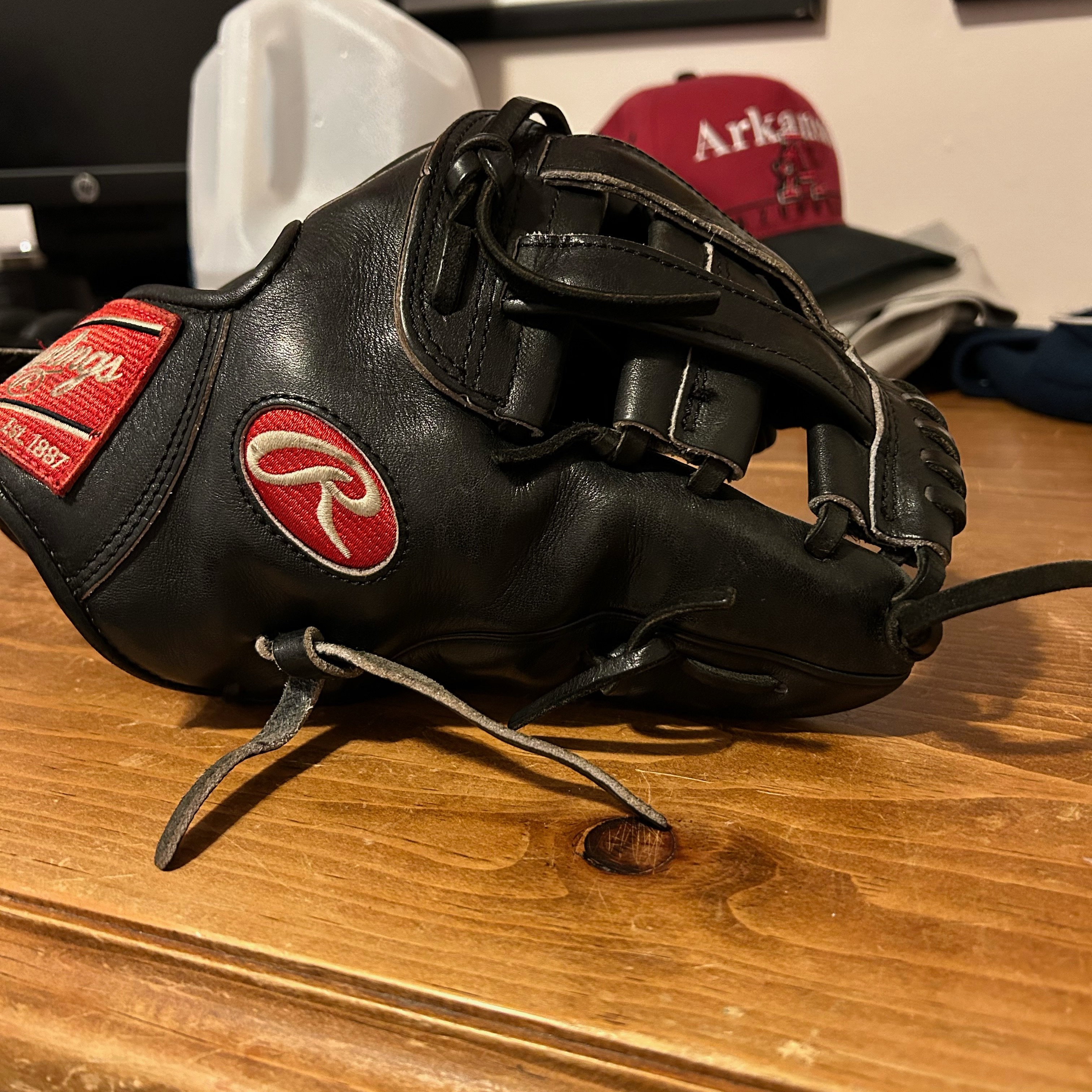 Used 2021 Right Hand Throw Rawlings Infield Heart of the Hide Baseball