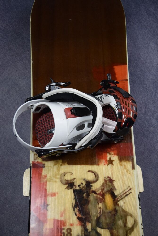 RIDE FLEETWOOD SNOWBOARD SIZE 158CM WITH RIDE size LARGE BINDINGS SidelineSwap