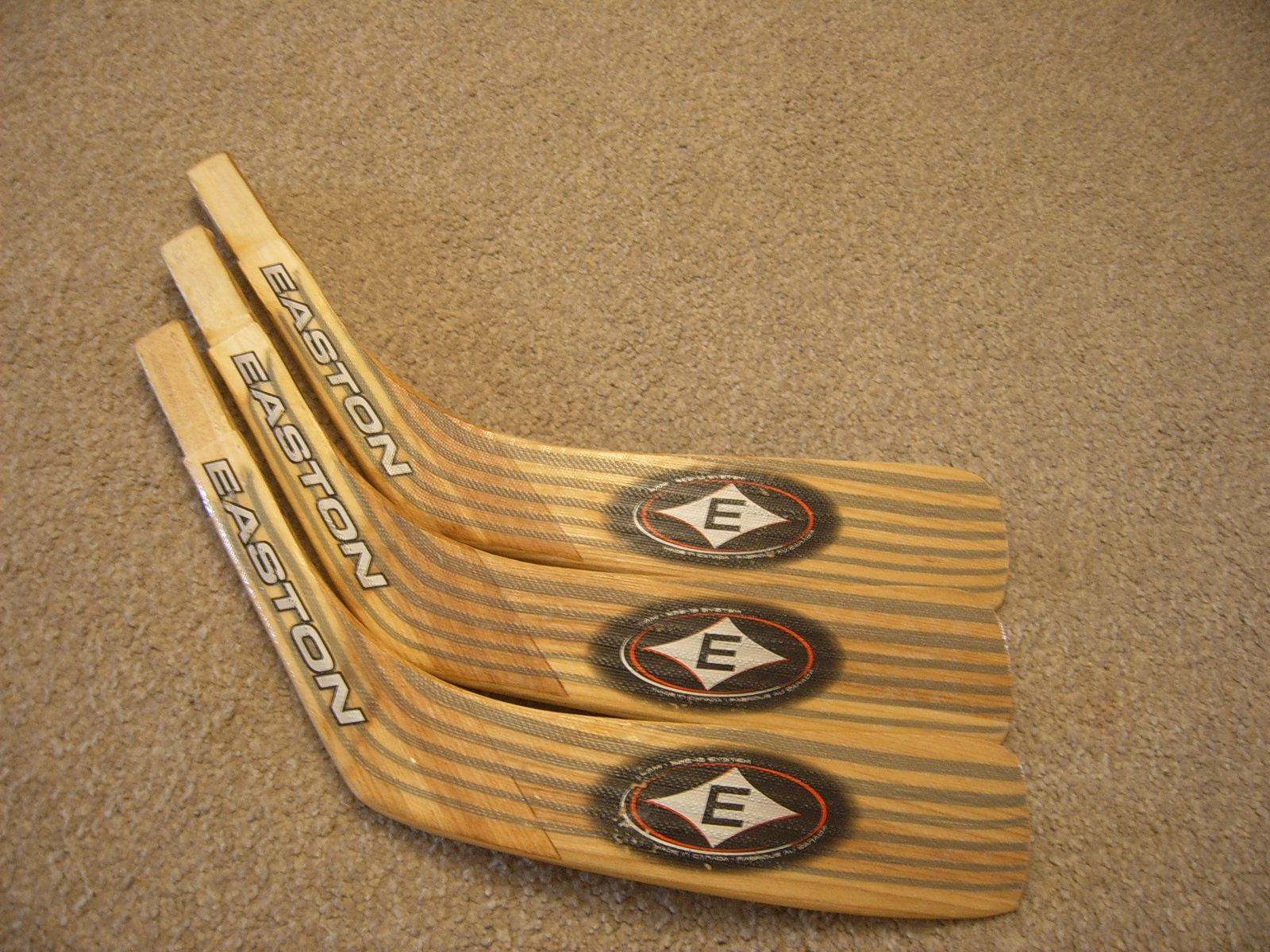 Hockey Stick Blades Three (3) Brand New Senior Easton Lidstrom RH