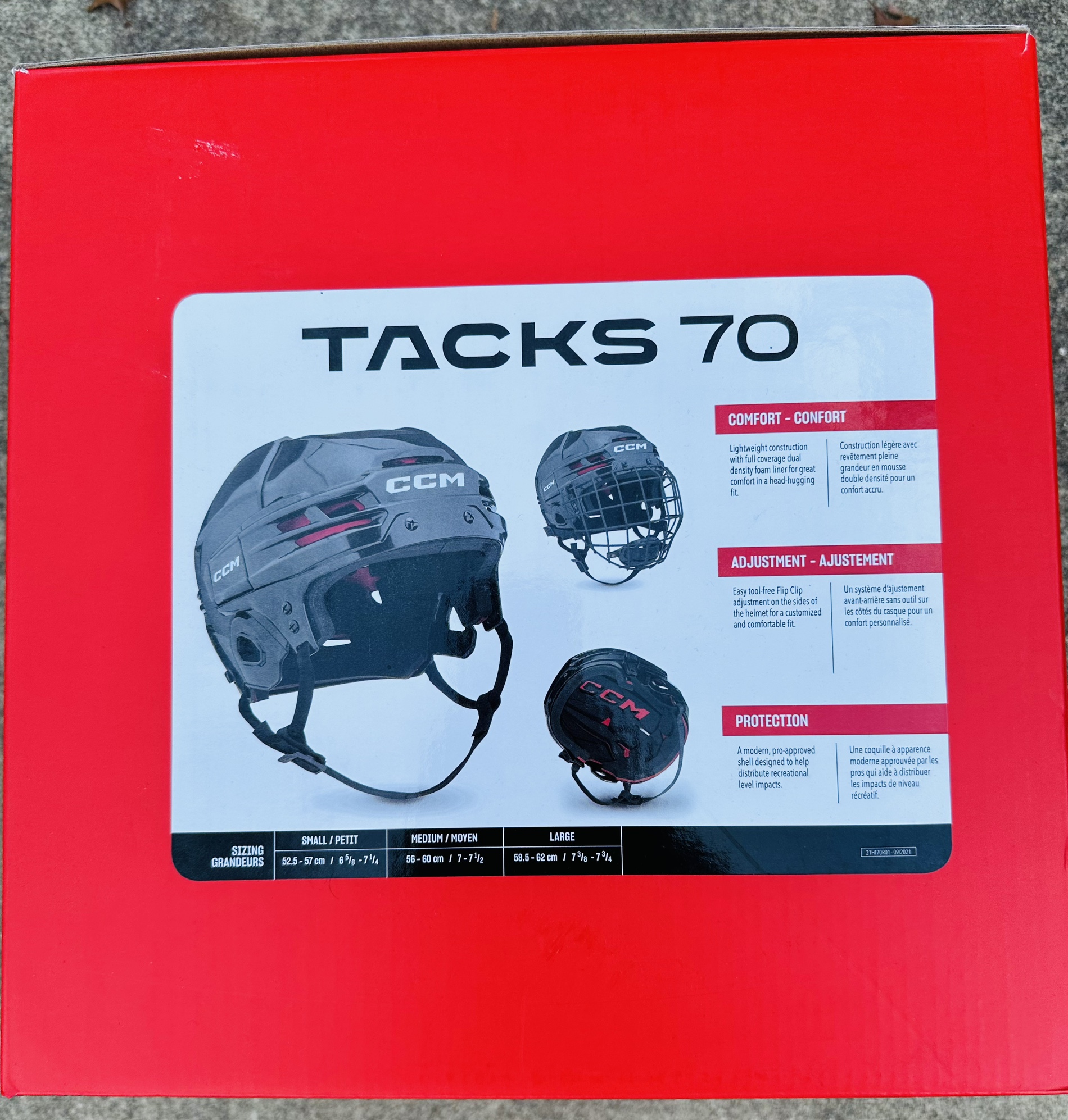 New Large CCM Tacks 70 Helmet | SidelineSwap