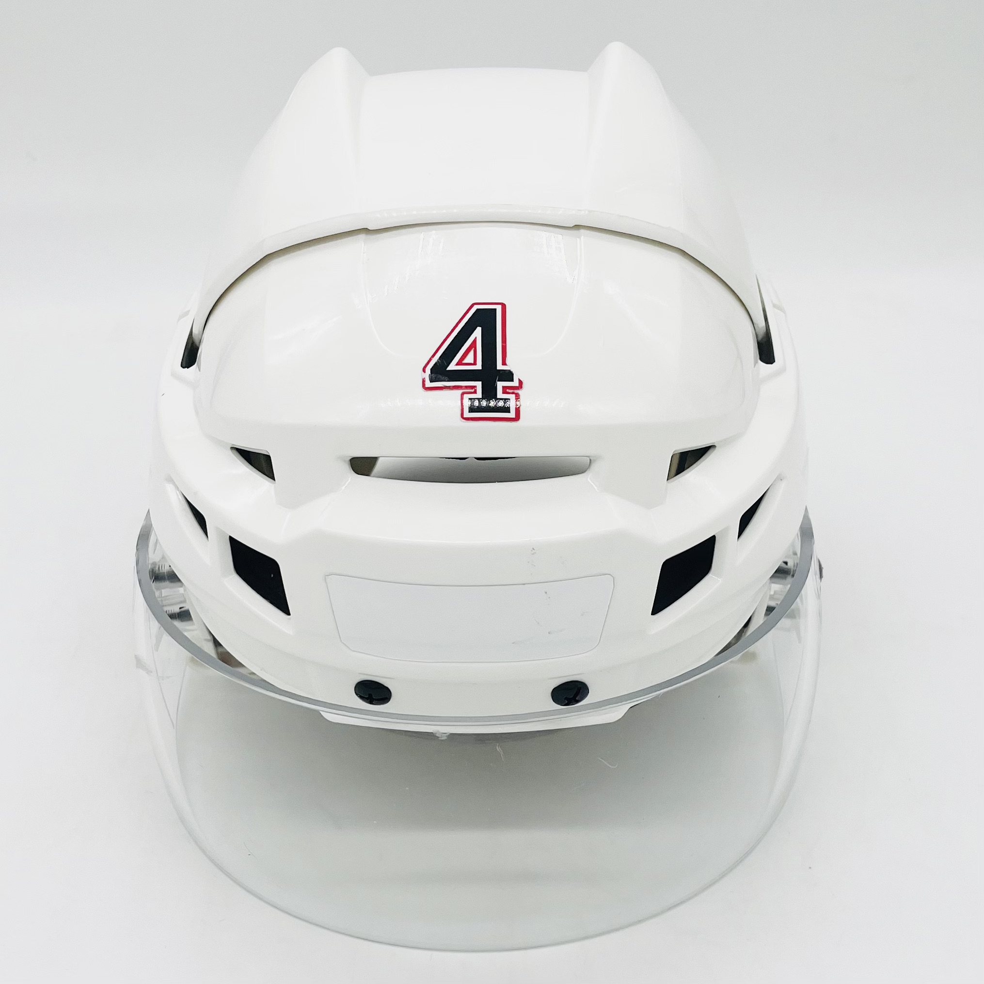 ECHL CCM V08 Hockey HelmetWarrior VisorSmall SidelineSwap