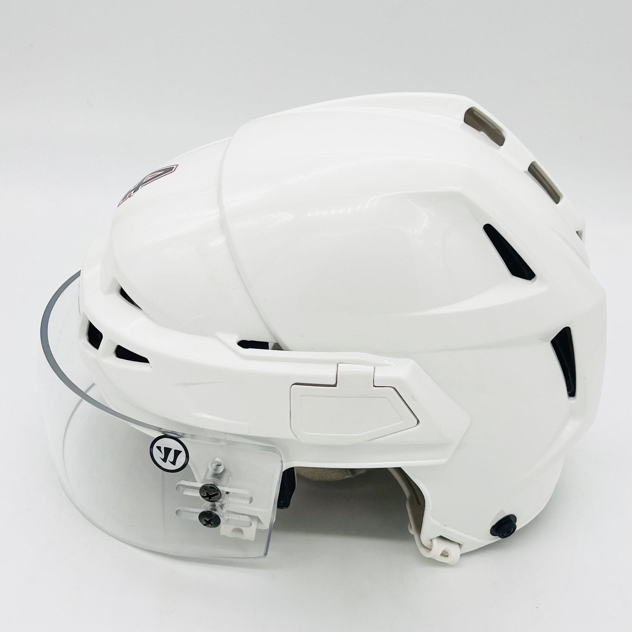 ECHL CCM V08 Hockey HelmetWarrior VisorSmall SidelineSwap