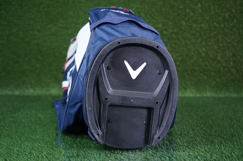 CALLAWAY CHEV 14 CART 14WAY TOP DIVIDER GOLF CART BAG W/ RAIN HOOD