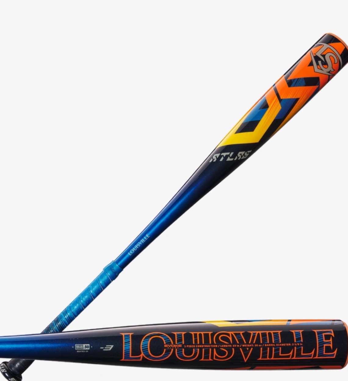 Hottest BBCOR Bat New 2024 Louisville Slugger (3) 30 oz 33" Atlas Bat