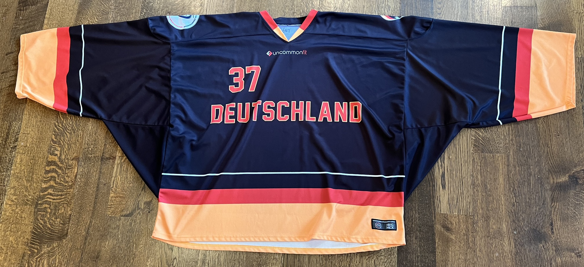 Deutschland Box Lacrosse Goalie Jersey SidelineSwap