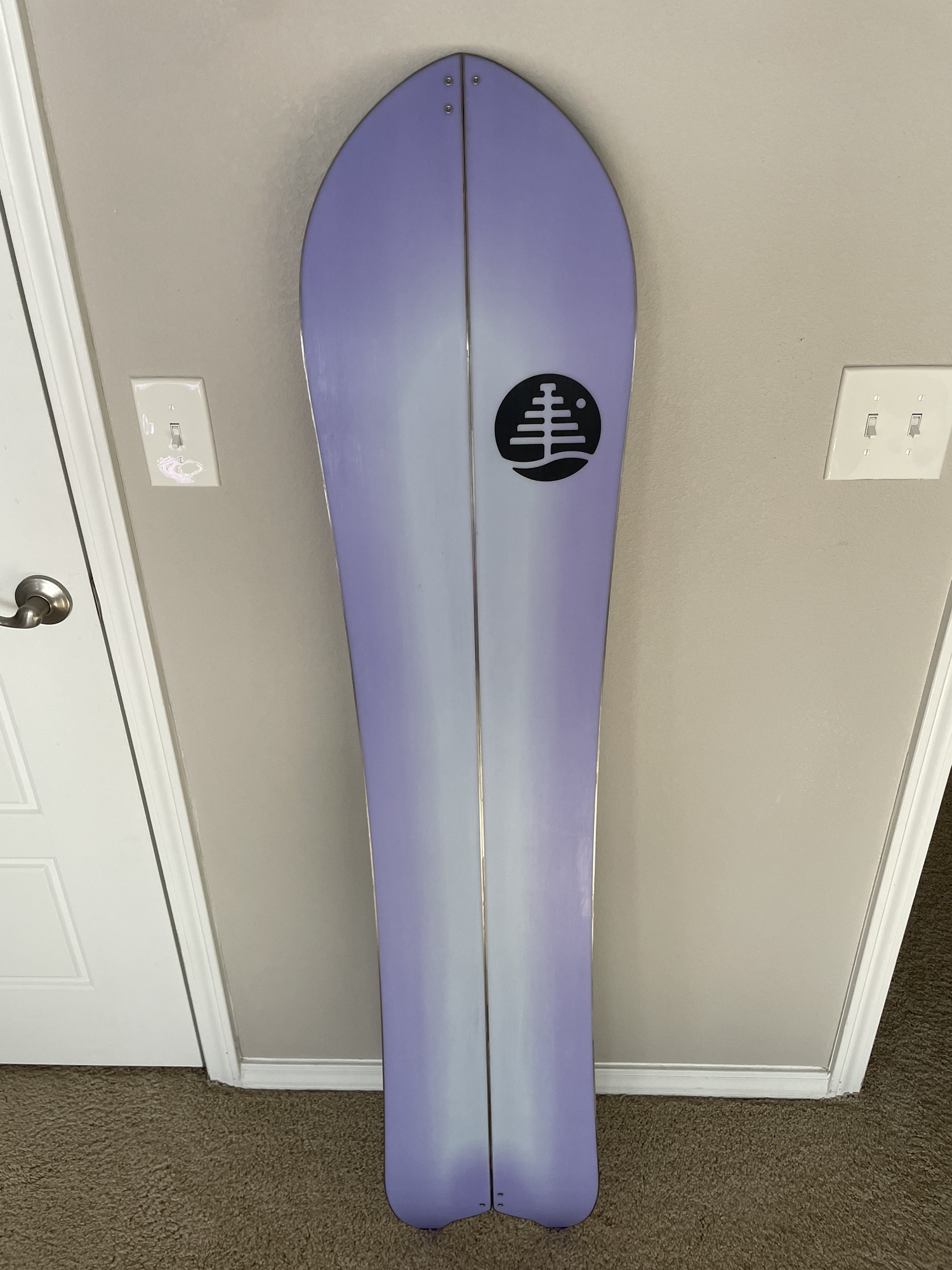 Men's Burton Soft Flex Directional Pow wrench split Snowboard SidelineSwap