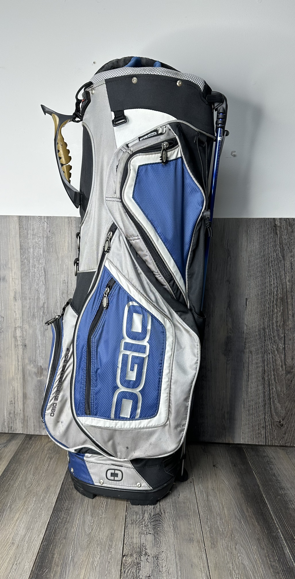 OGIO Flight Cart Carry Stand Golf Bag Woode System 8 Way Divider 6