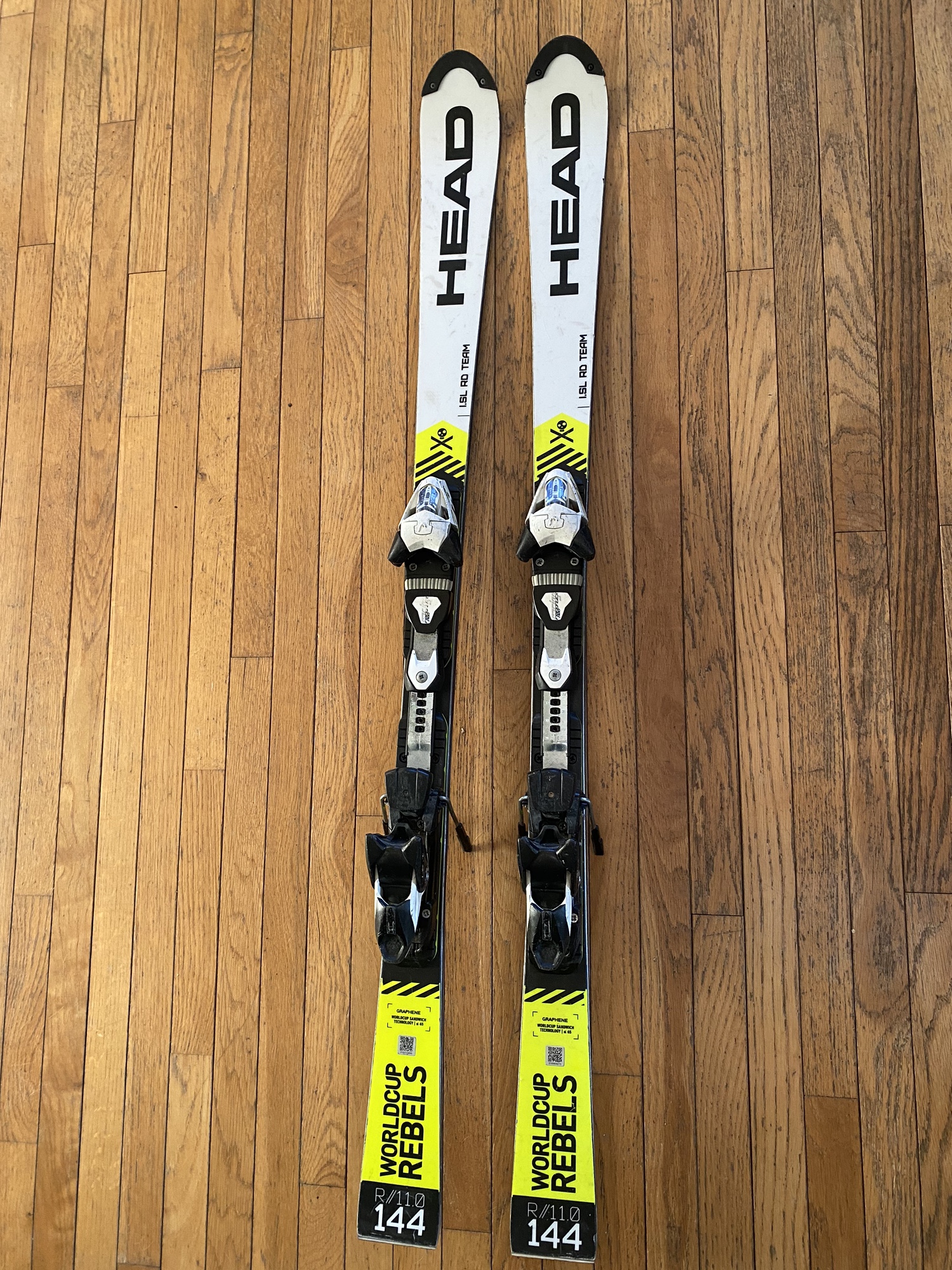 HEAD e.SL スキー 144cm R110