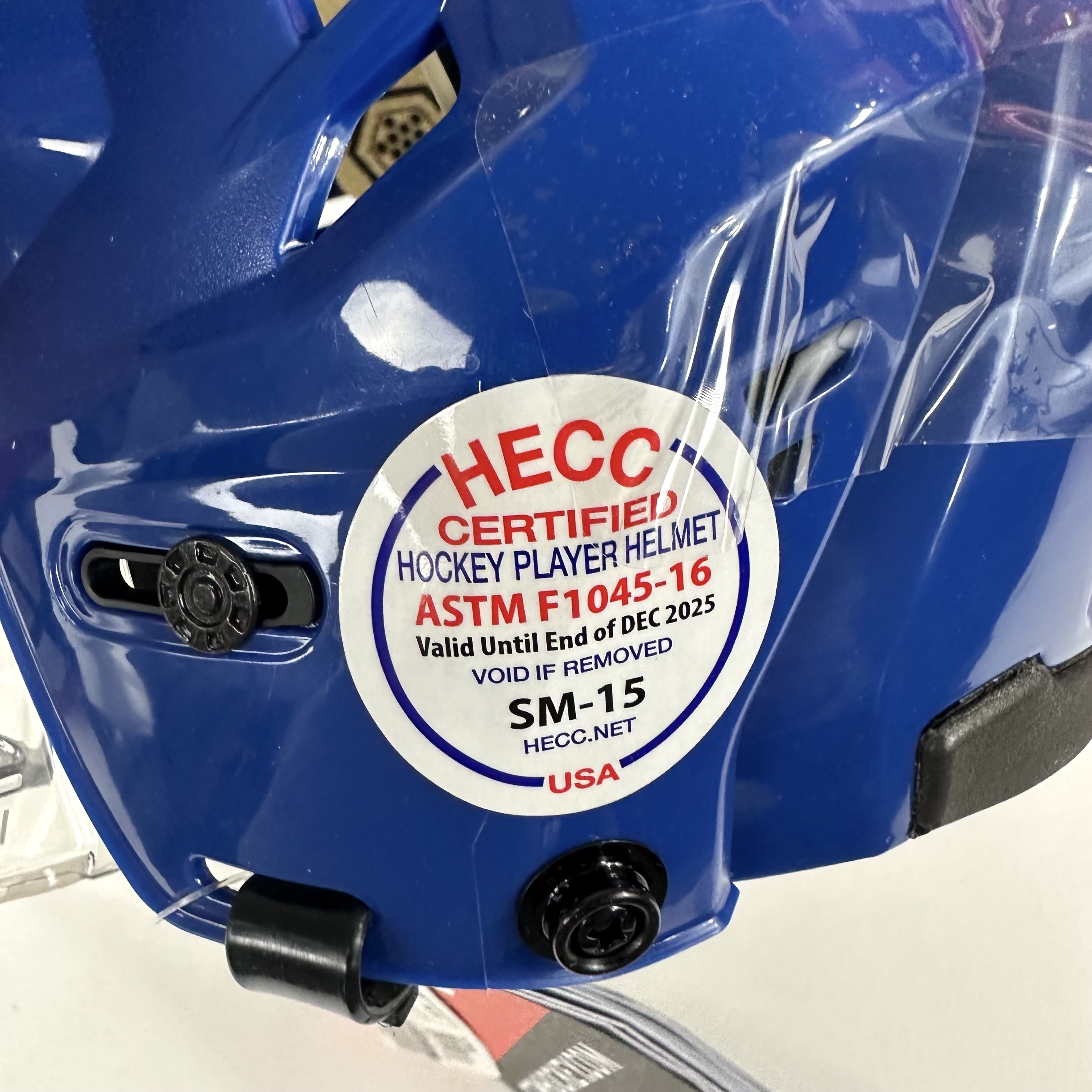 Brand New CCM Tacks 110 Helmet In Box Royal Blue Medium CCM395
