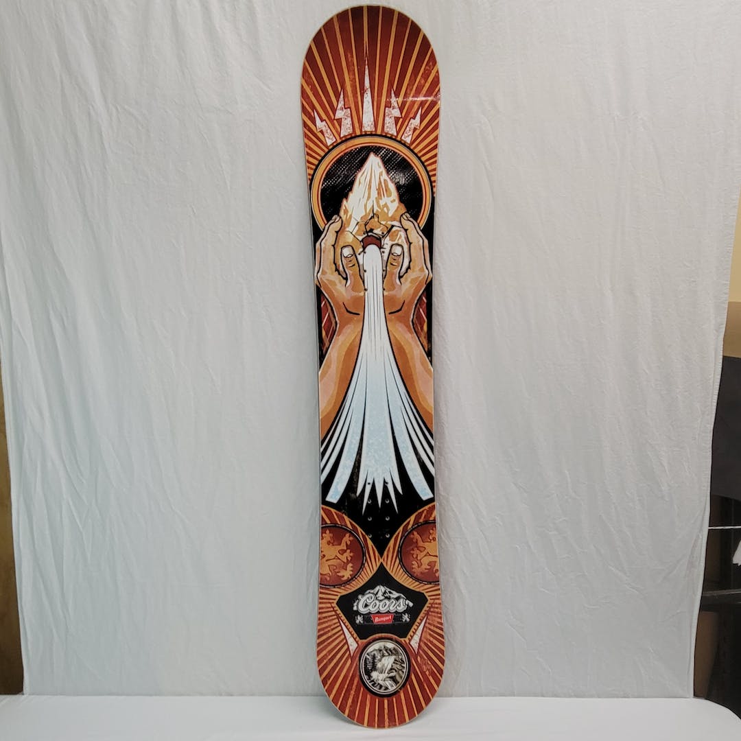 Used Never Summer Coors Banquet 160 Cm Men's Snowboards SidelineSwap