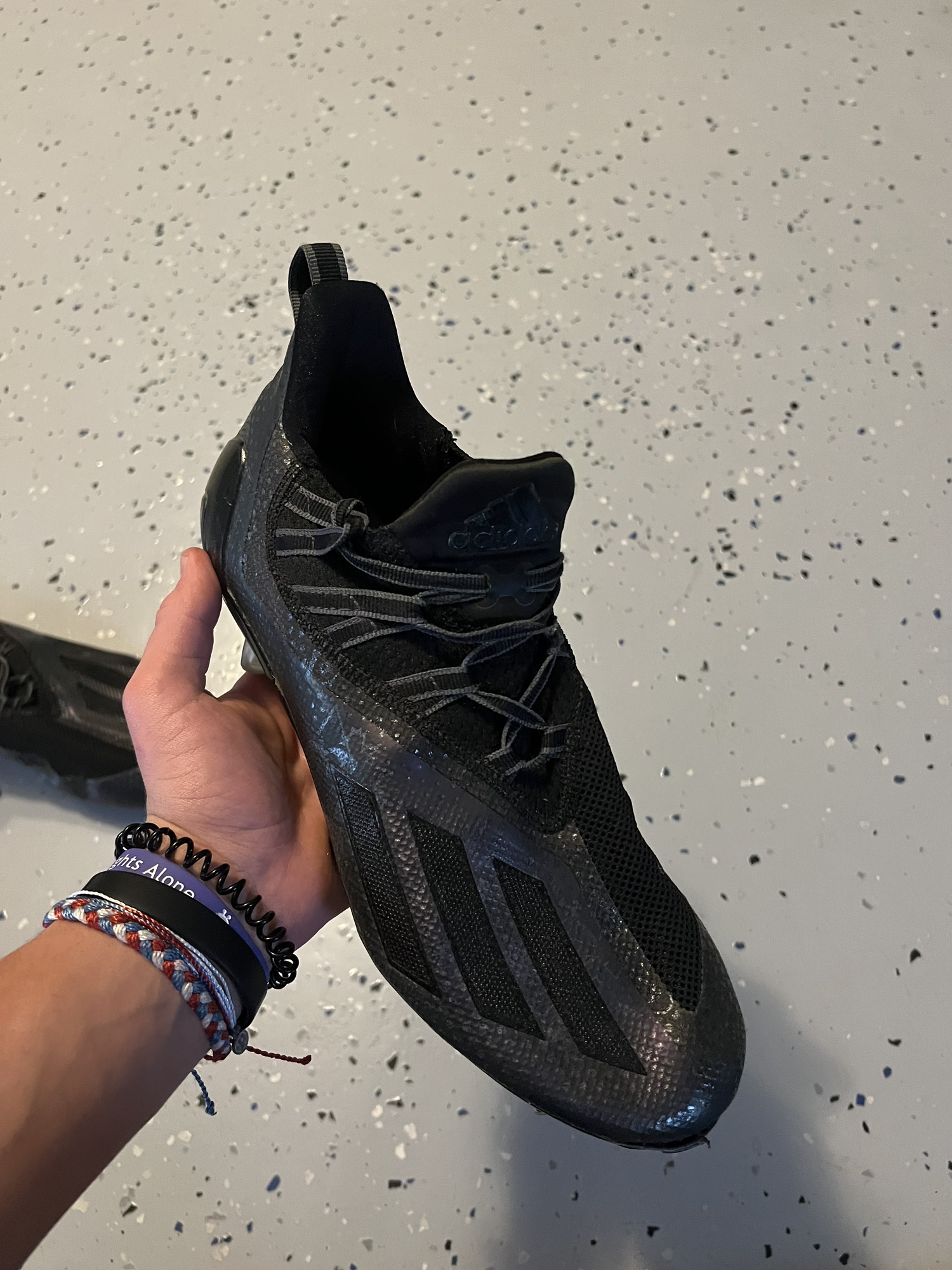 adizero molded baseball cleats