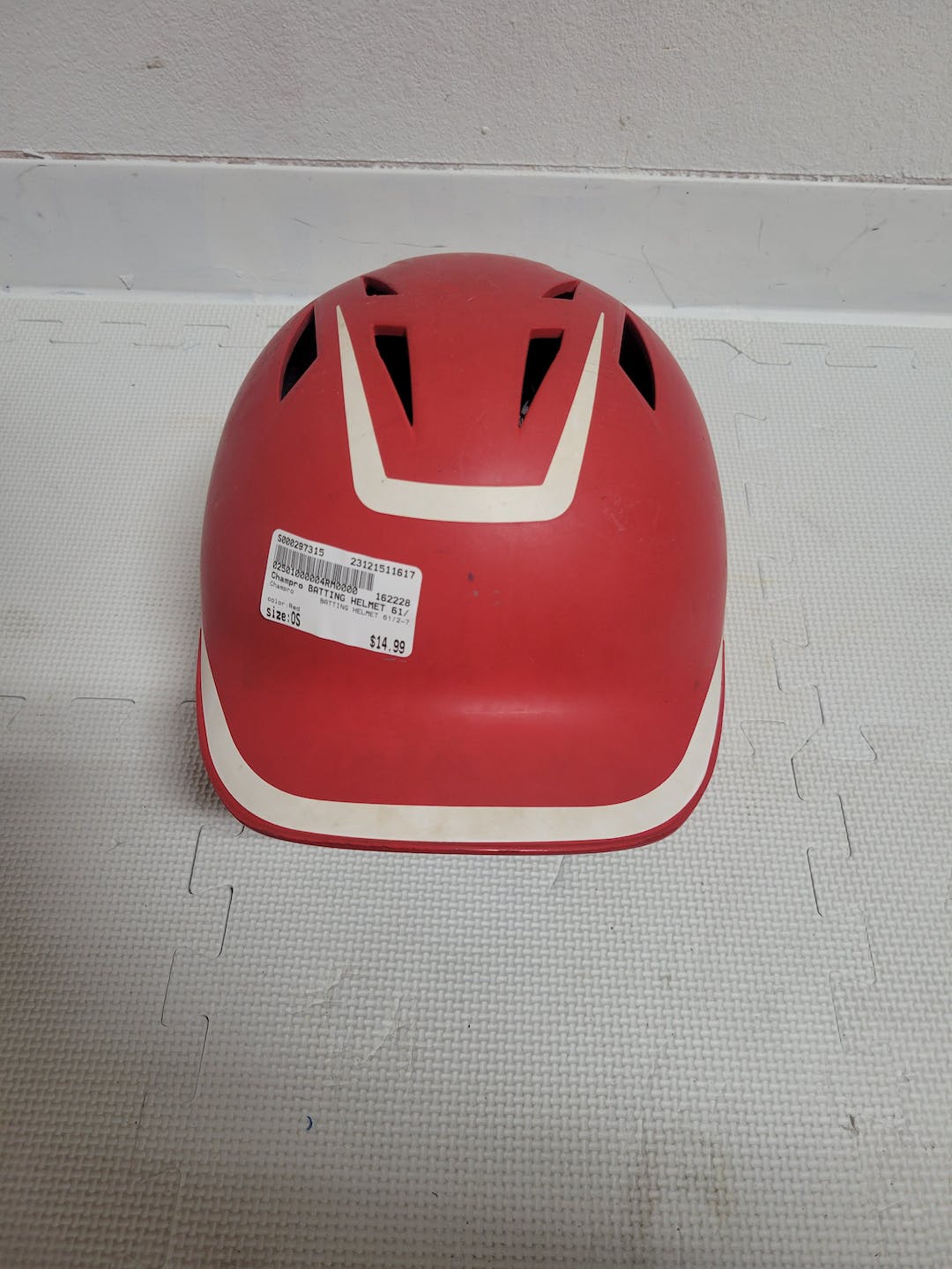 Used Champro Batting Helmet 61 27 One Size Baseball And Softball
