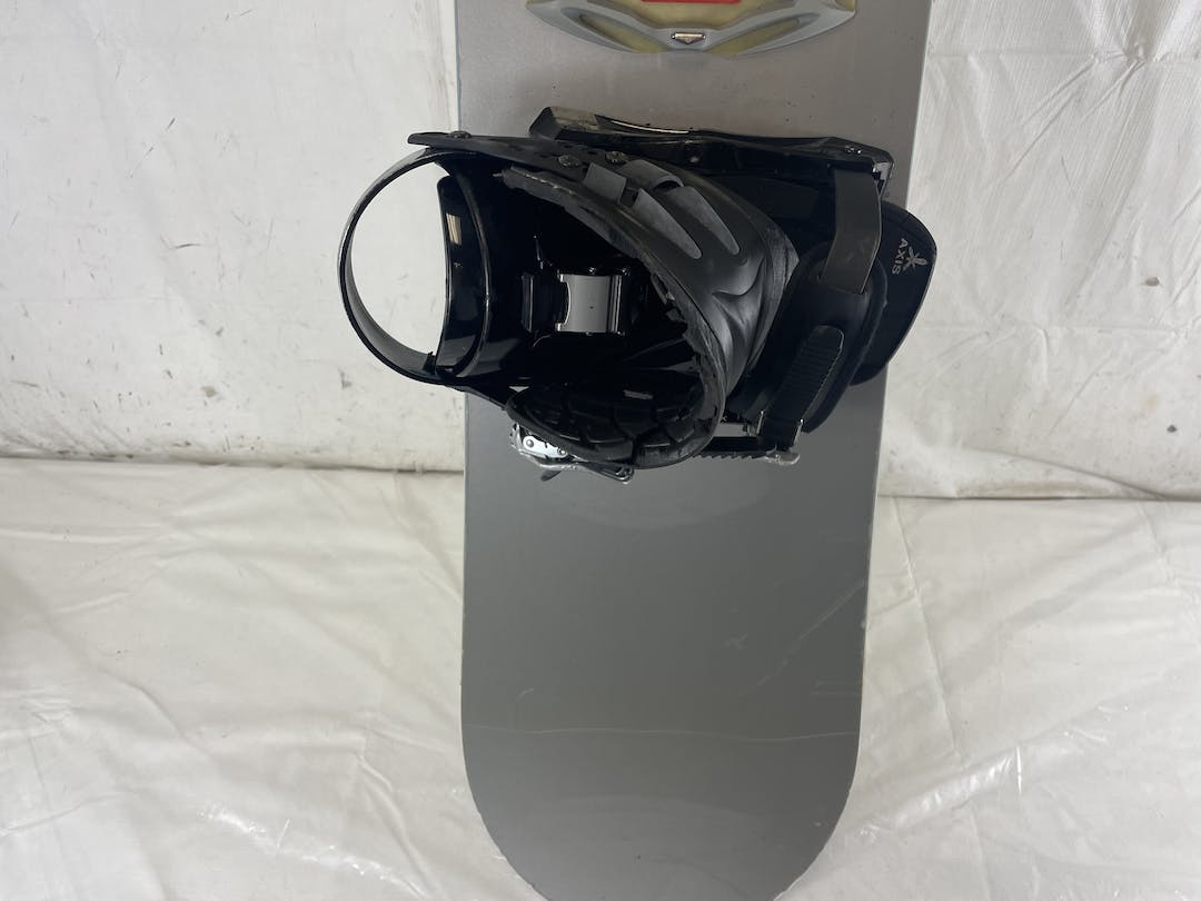 Used Burton Custom 158 Cm Snowboard W Drake Matrix Axis Bindings