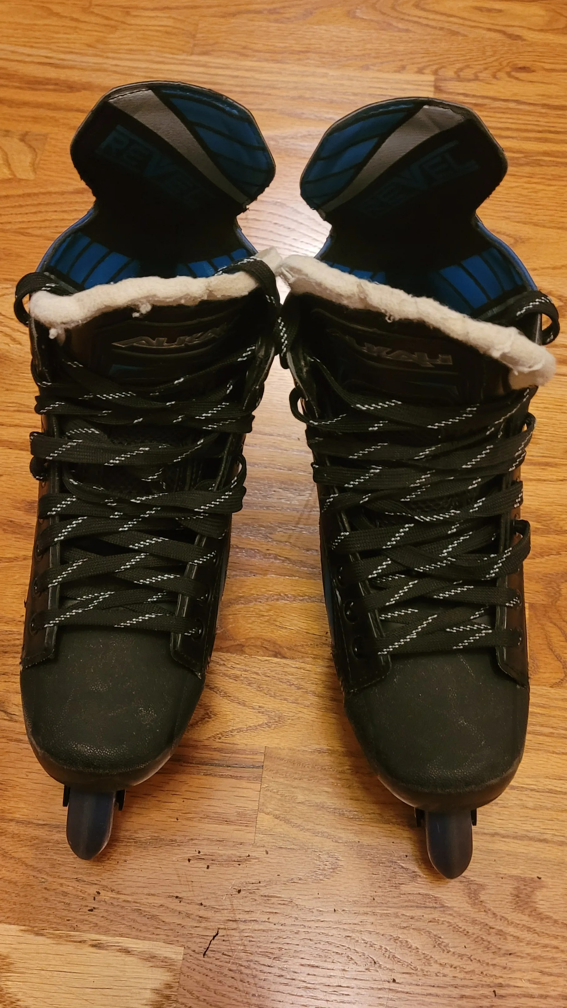 Used Alkali Revel 5 Inline Skates Size 7 with Swiss HiLo 608 Bearings