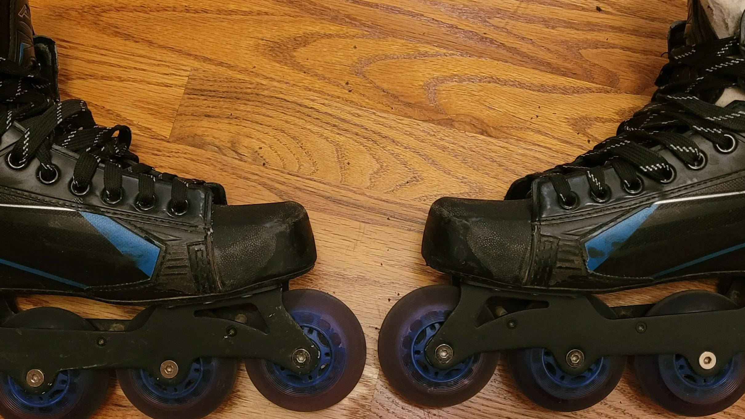Used Alkali Revel 5 Inline Skates Size 7 with Swiss HiLo 608 Bearings