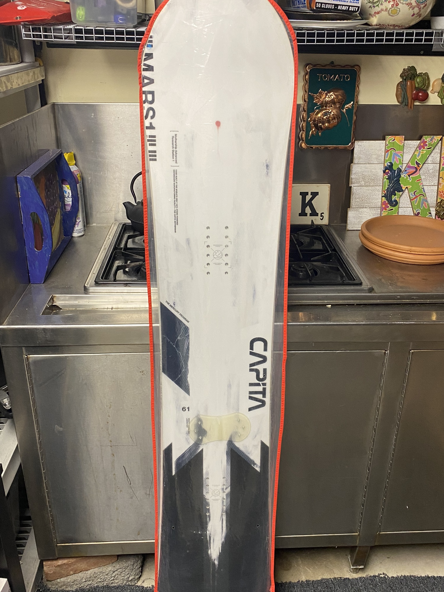 New CAPiTA Mercury Snowboard All Mountain Medium Flex Directional Twin Used Once SidelineSwap