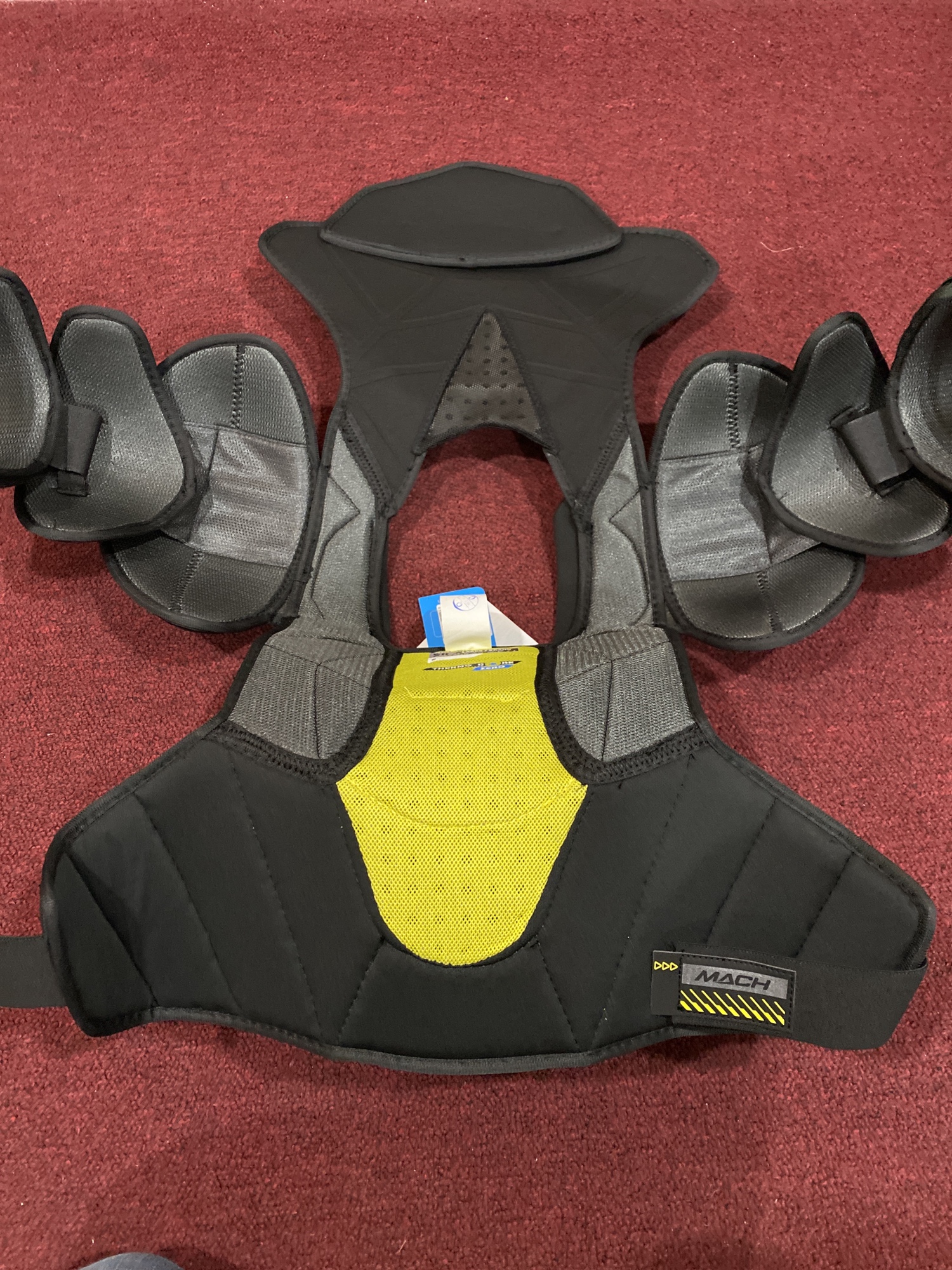 New Bauer Supreme Mach Shoulder Pads ItemMHMSHP SidelineSwap