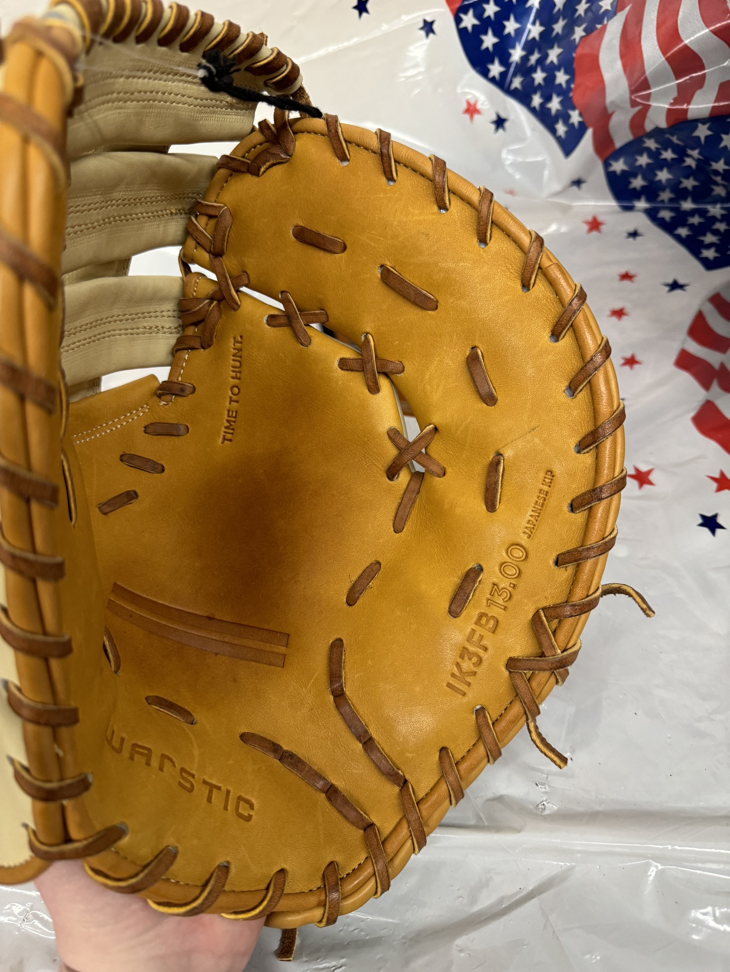 New Warstic IK3FB Japanese Kip 13” First Baseman Baseball Glove