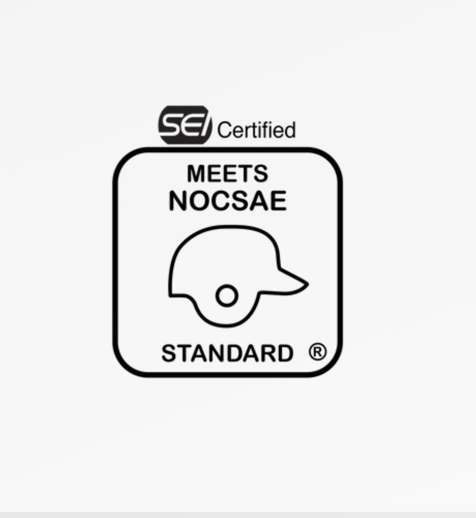 New Royal Blue SR Size Marucci Duravent Batting Helmet With Universal