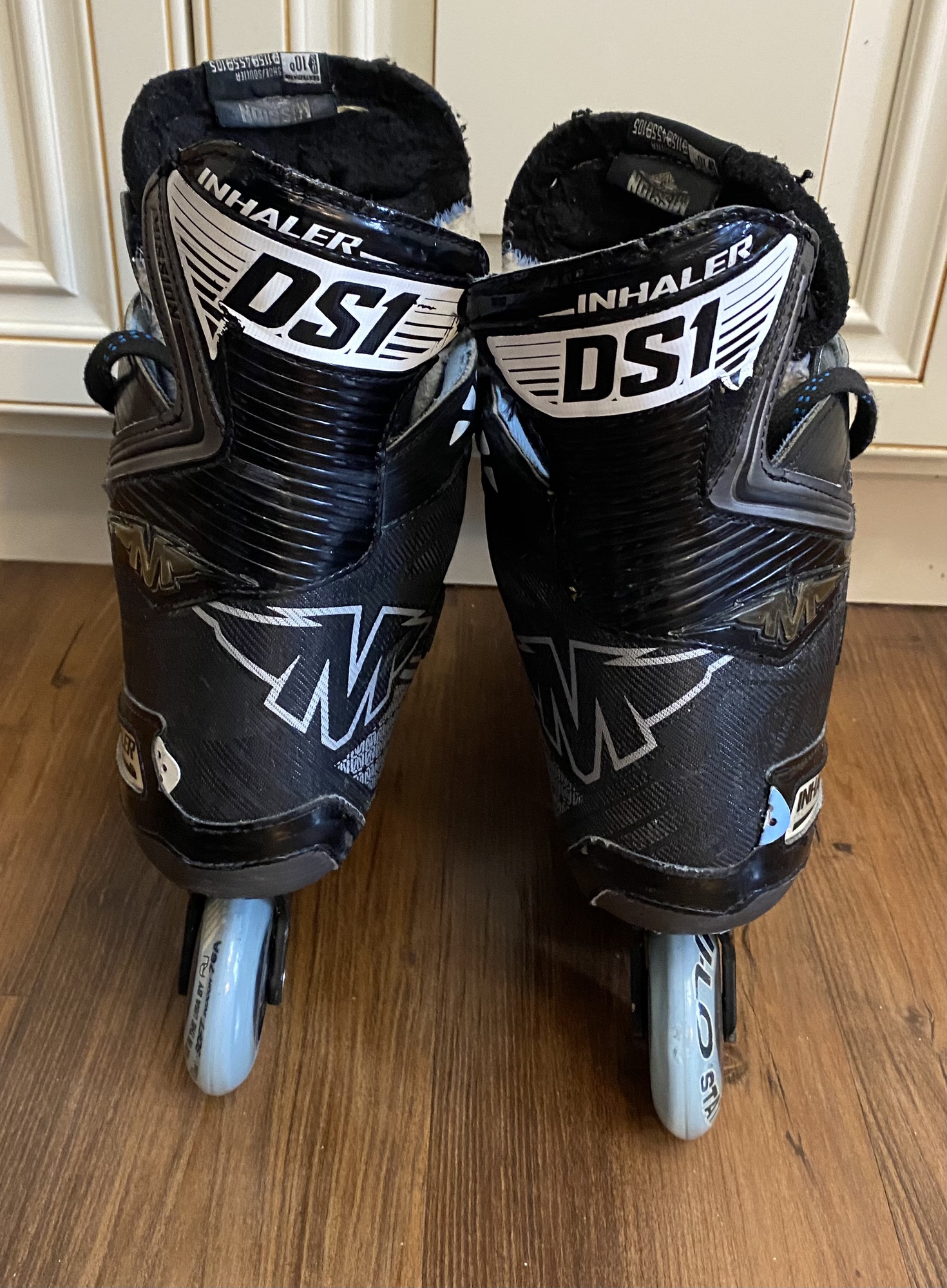 Mission Inhaler DS1 Inline Roller Hockey skate Sz 10 HiLo Magnesium