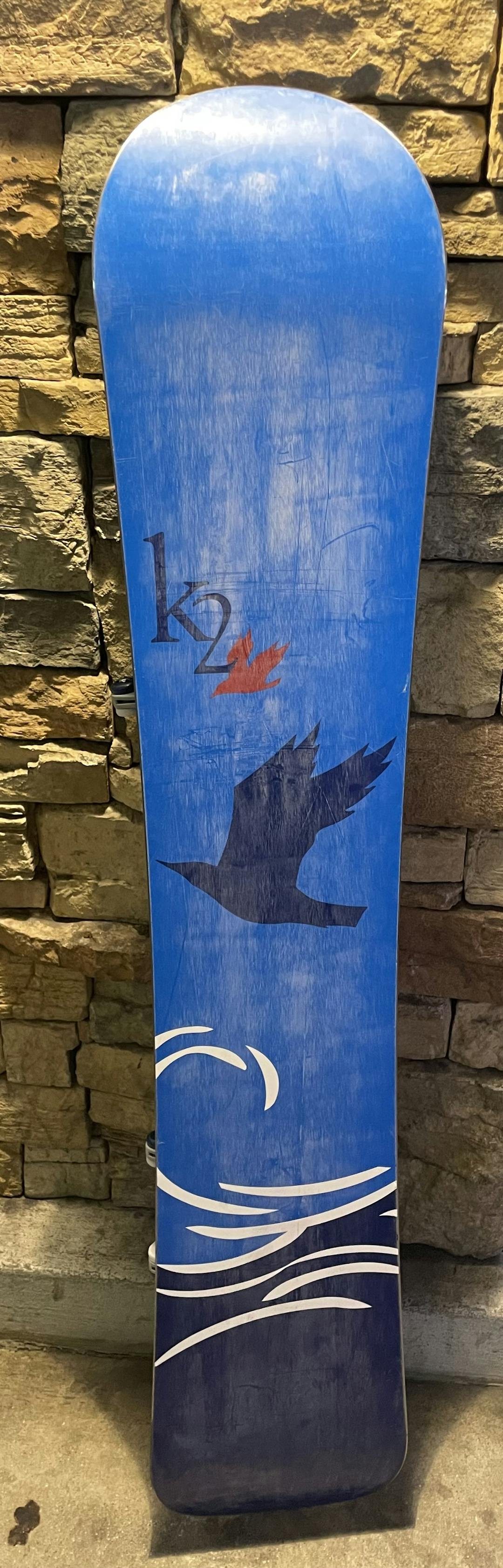 Used K2 The Luna 147 Cm Men's Snowboard Combo SidelineSwap