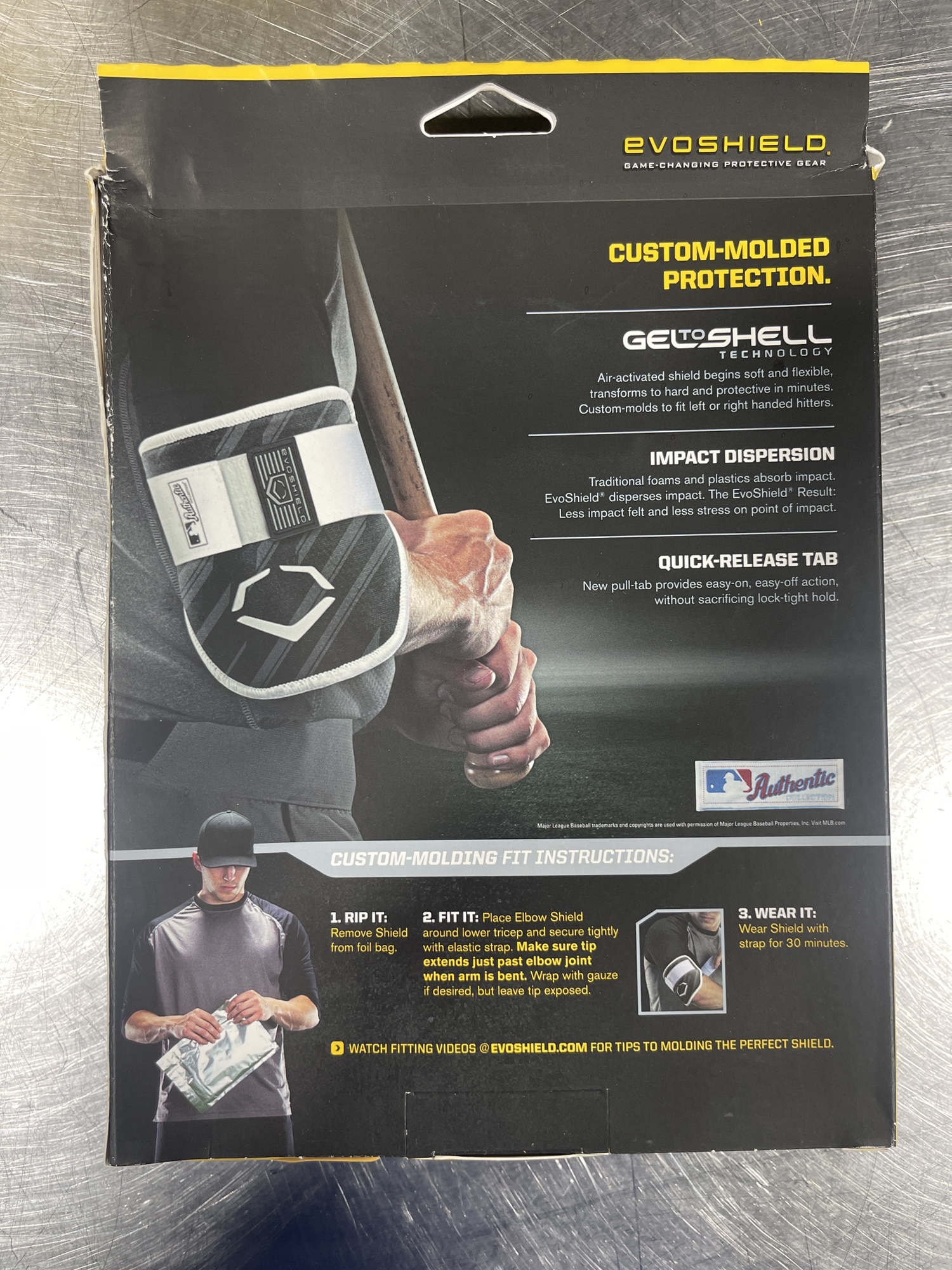 Evoshield Elbow Guard Custom Molding Adult SidelineSwap