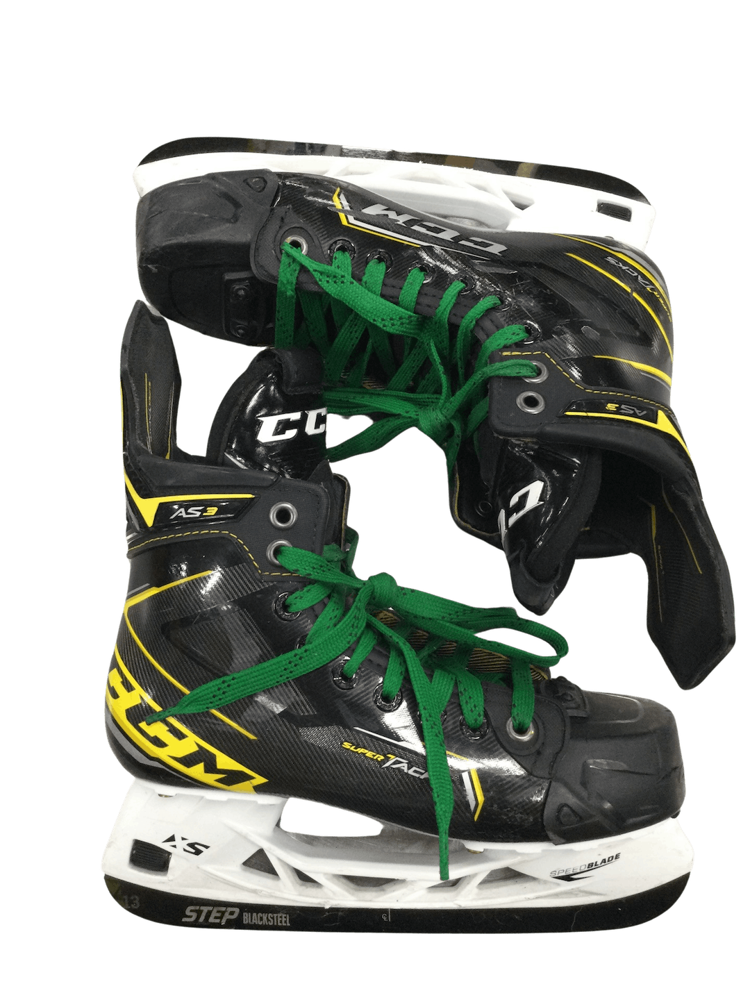 Used Ccm Super Tacks As3 Intermediate 5.0 Ice Hockey Skates SidelineSwap