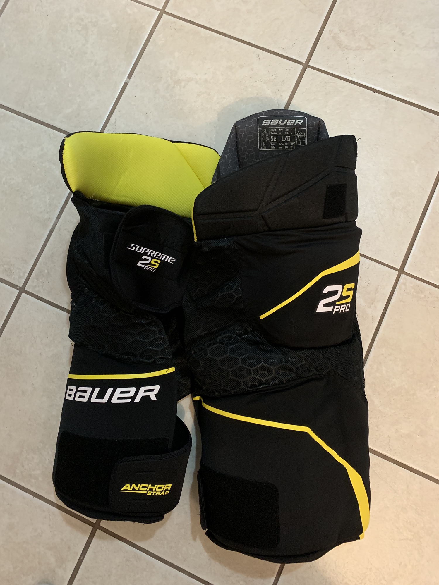 Bauer 2s PRO Pro Stock NHL Ice Hockey Player Protective Girdle Pants