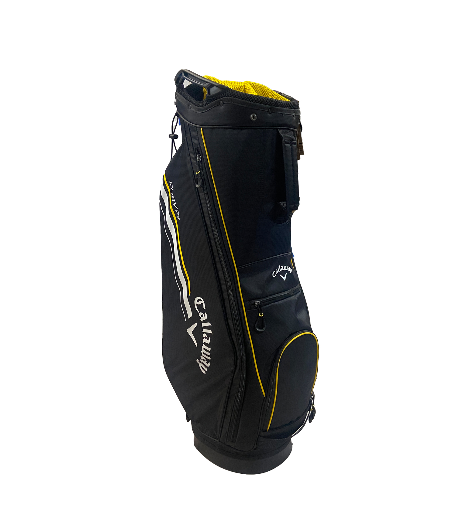 NEW 2024 Callaway Golf Chev 14 Black/Golden Rod Golf Cart