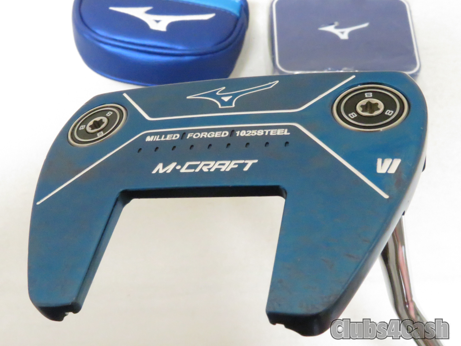 Mizuno MCraft VI Putter Mallet Blue ION 34" +Cover & Weight Kit