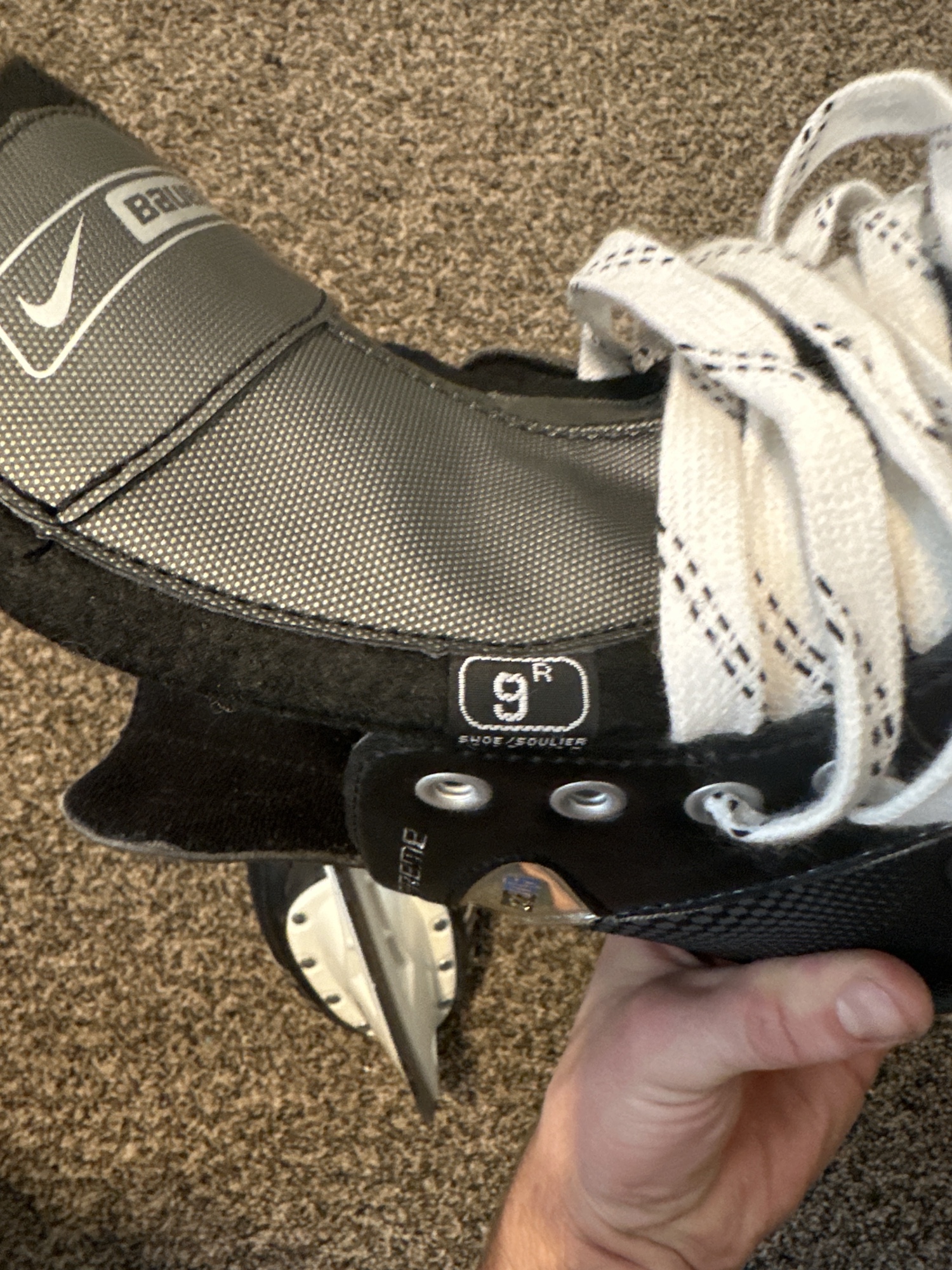 Nike Bauer Supreme One05 Sr Ice Hockey Skates Size 9R NEW SidelineSwap