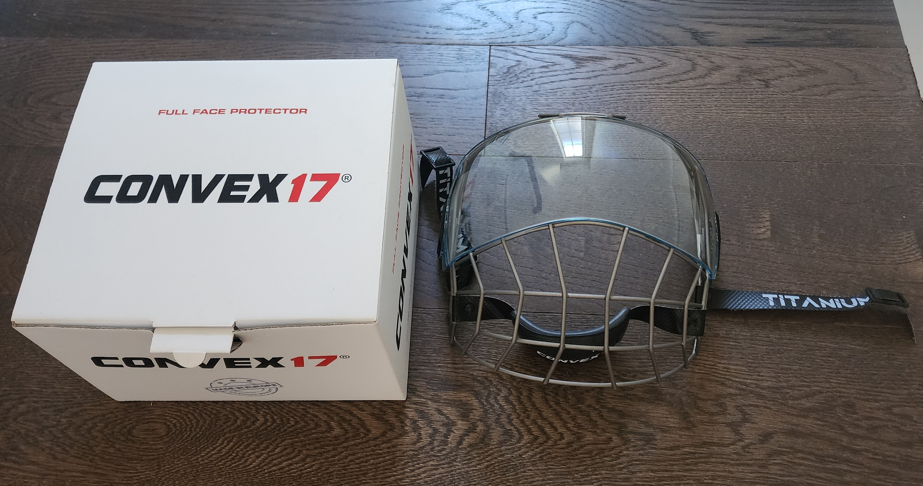 TITANIUM Ronin MK5X Hybrid Full Face Mask Senior Size SidelineSwap